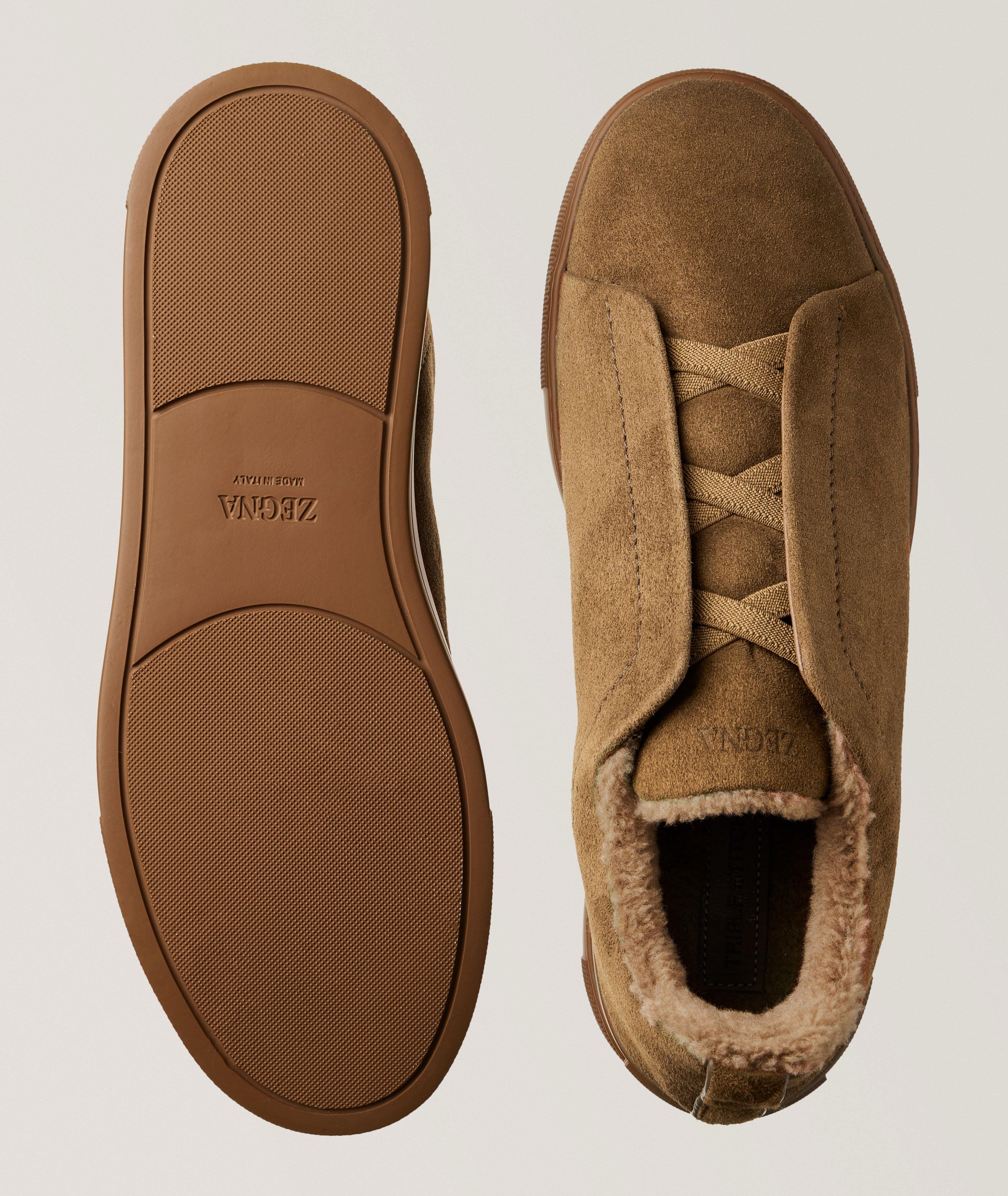 Chaussure sport en cuir et en rason, collection Triple Stitch image 2