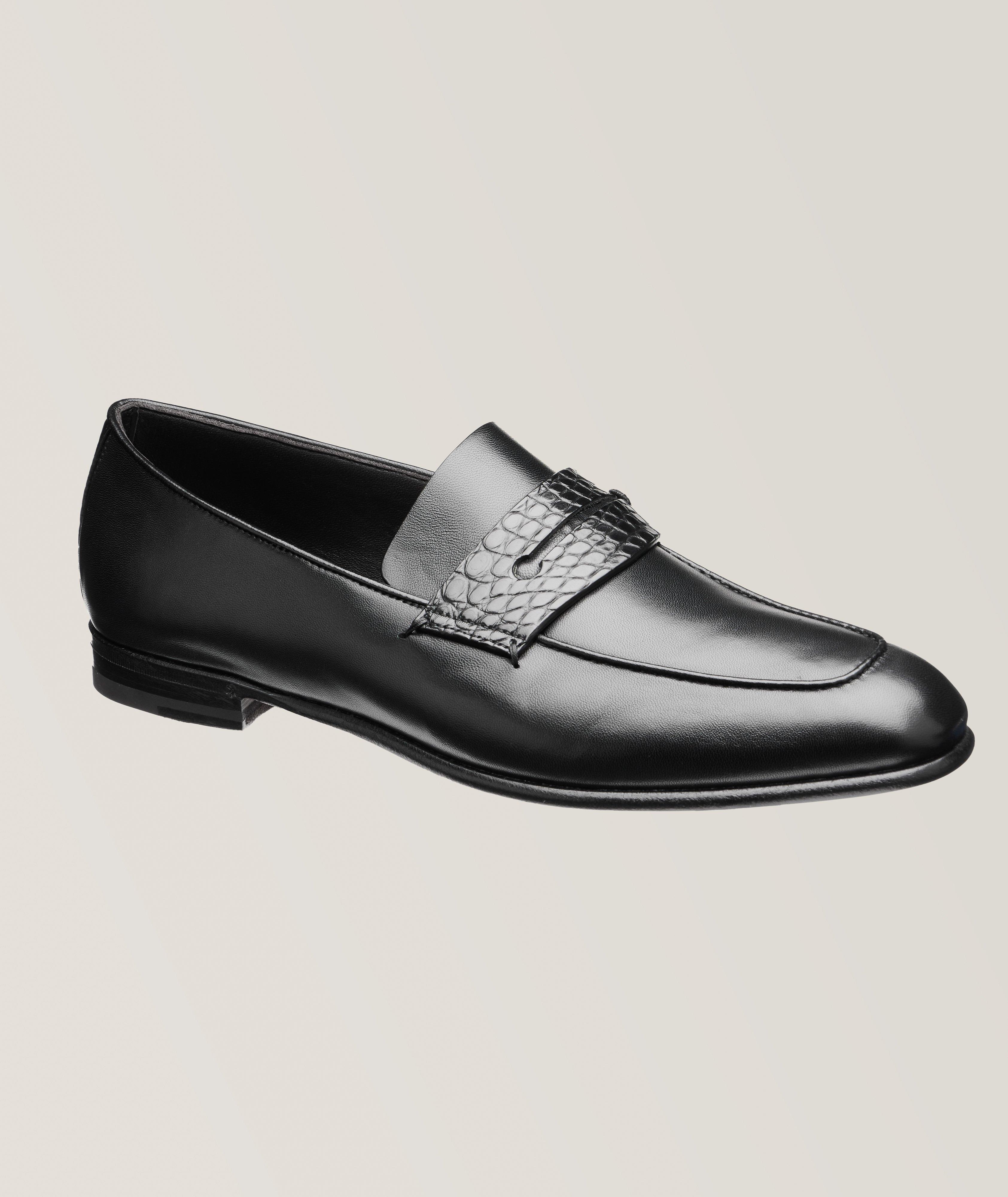Zegna L'Asola Penny Loafers