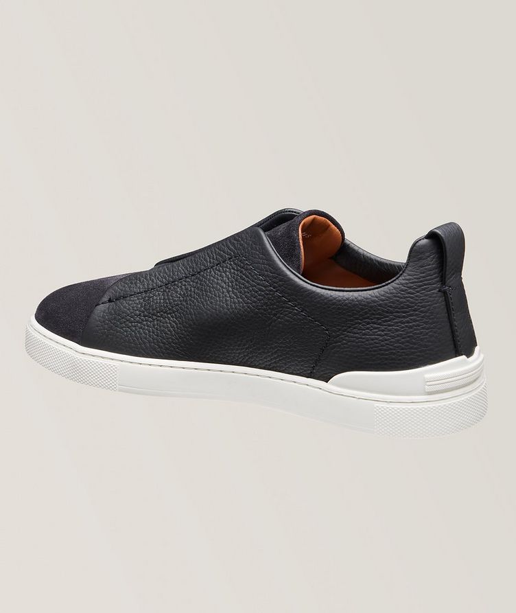 Triple Stitch Leather Sneakers image 1