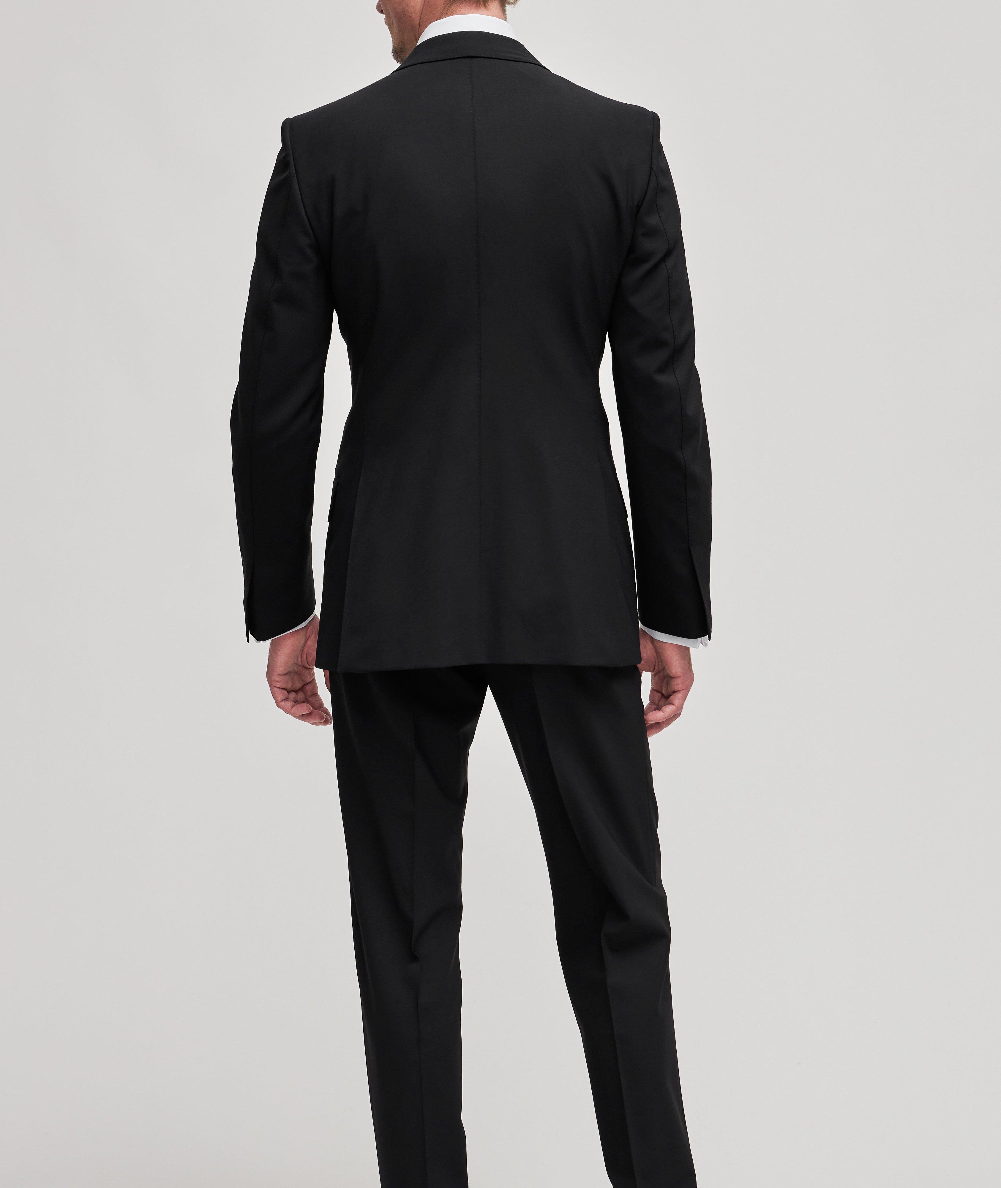 Black O'Connor Super 120s wool suit trousers, Tom Ford