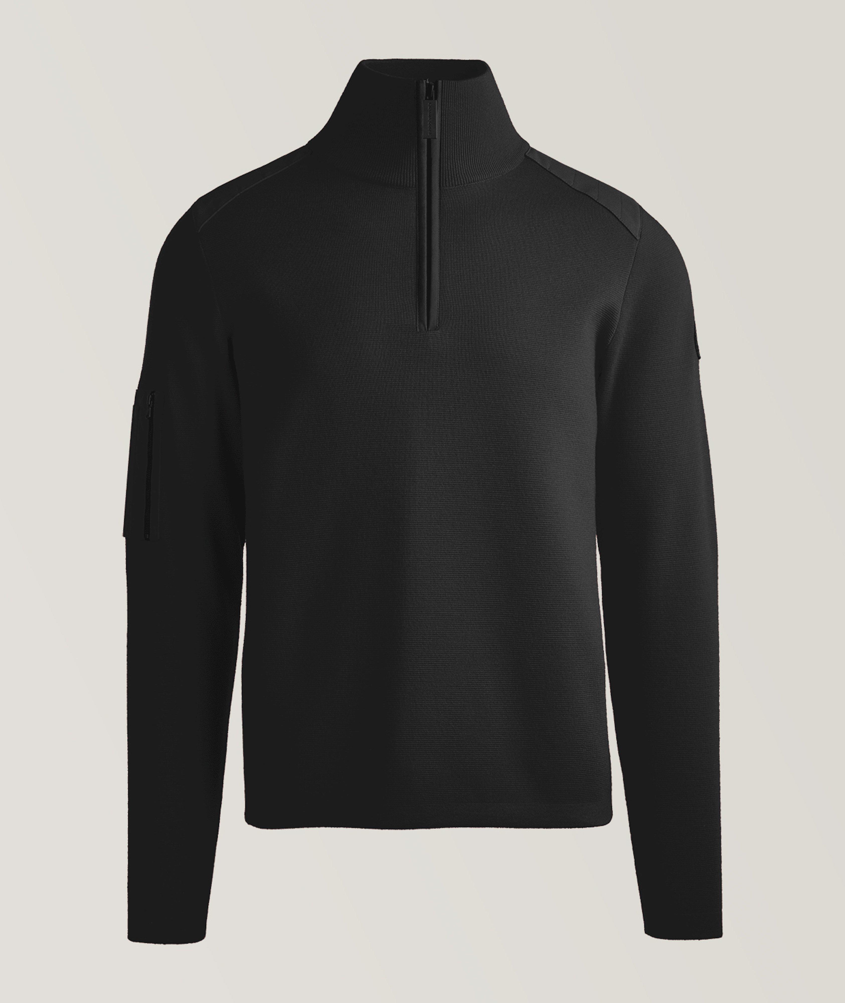 Stormont Merino Wool Half-Zip Sweater image 0