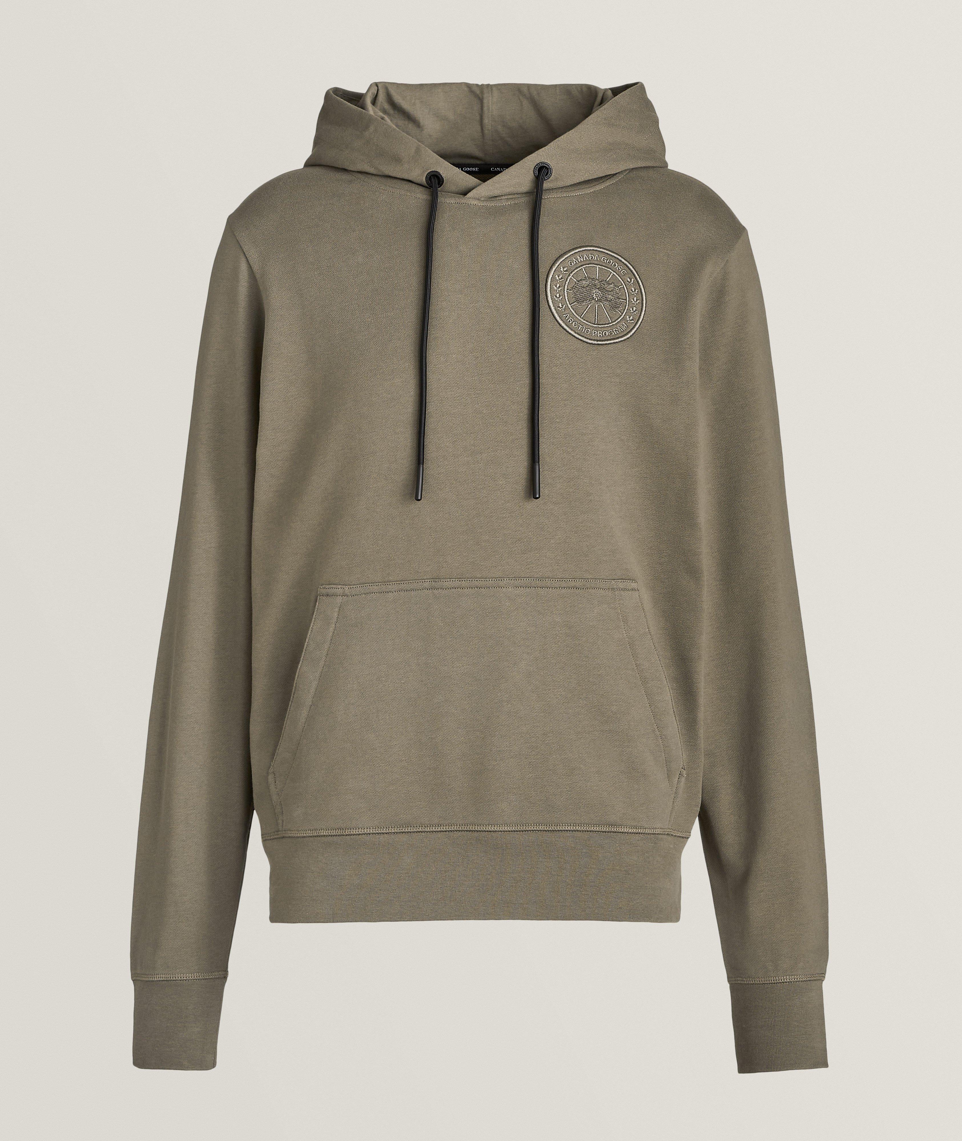 Huron Embroidered Logo Hooded Sweater image 0