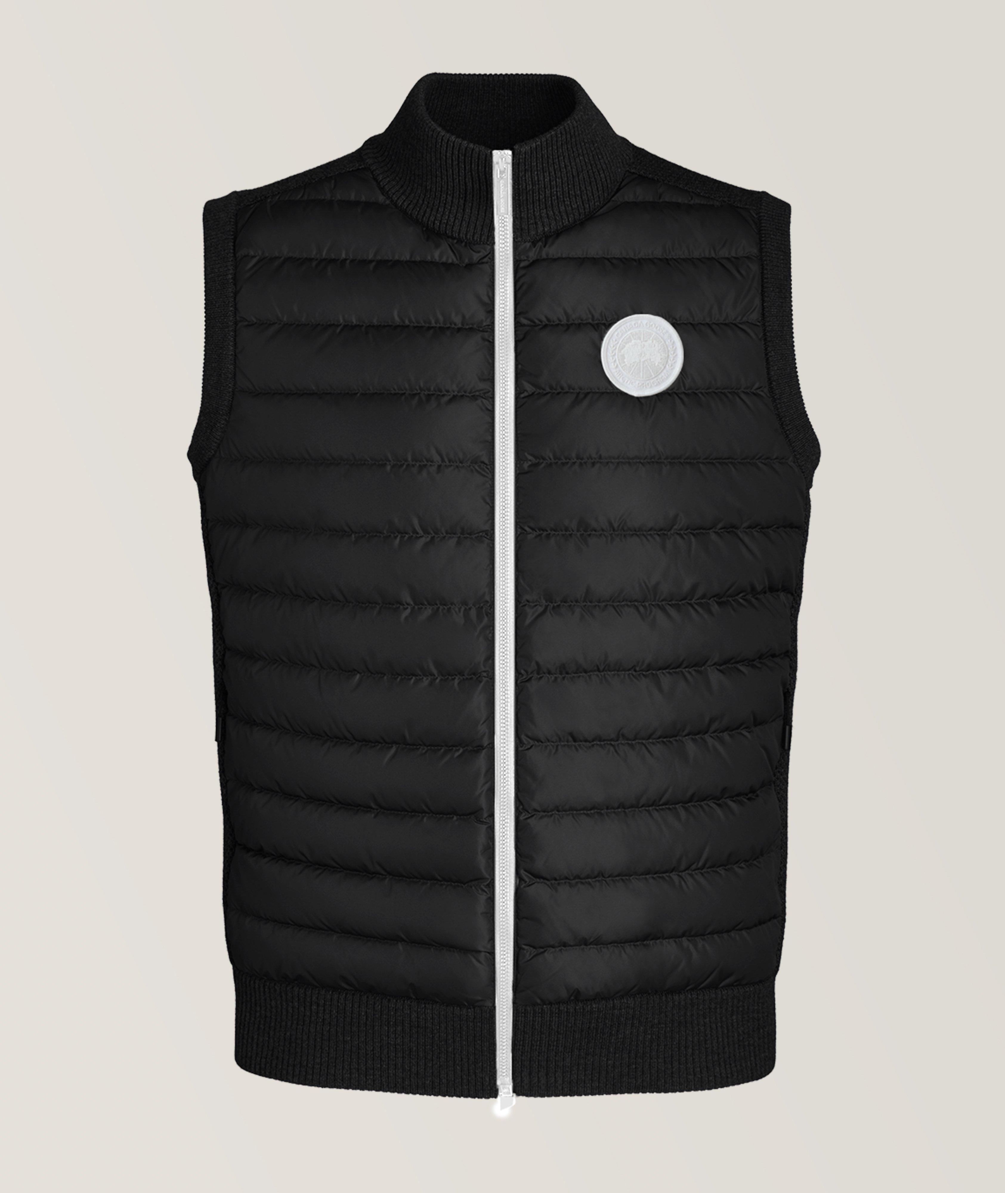 HyBridge Contrast Trim Knit Vest image 0