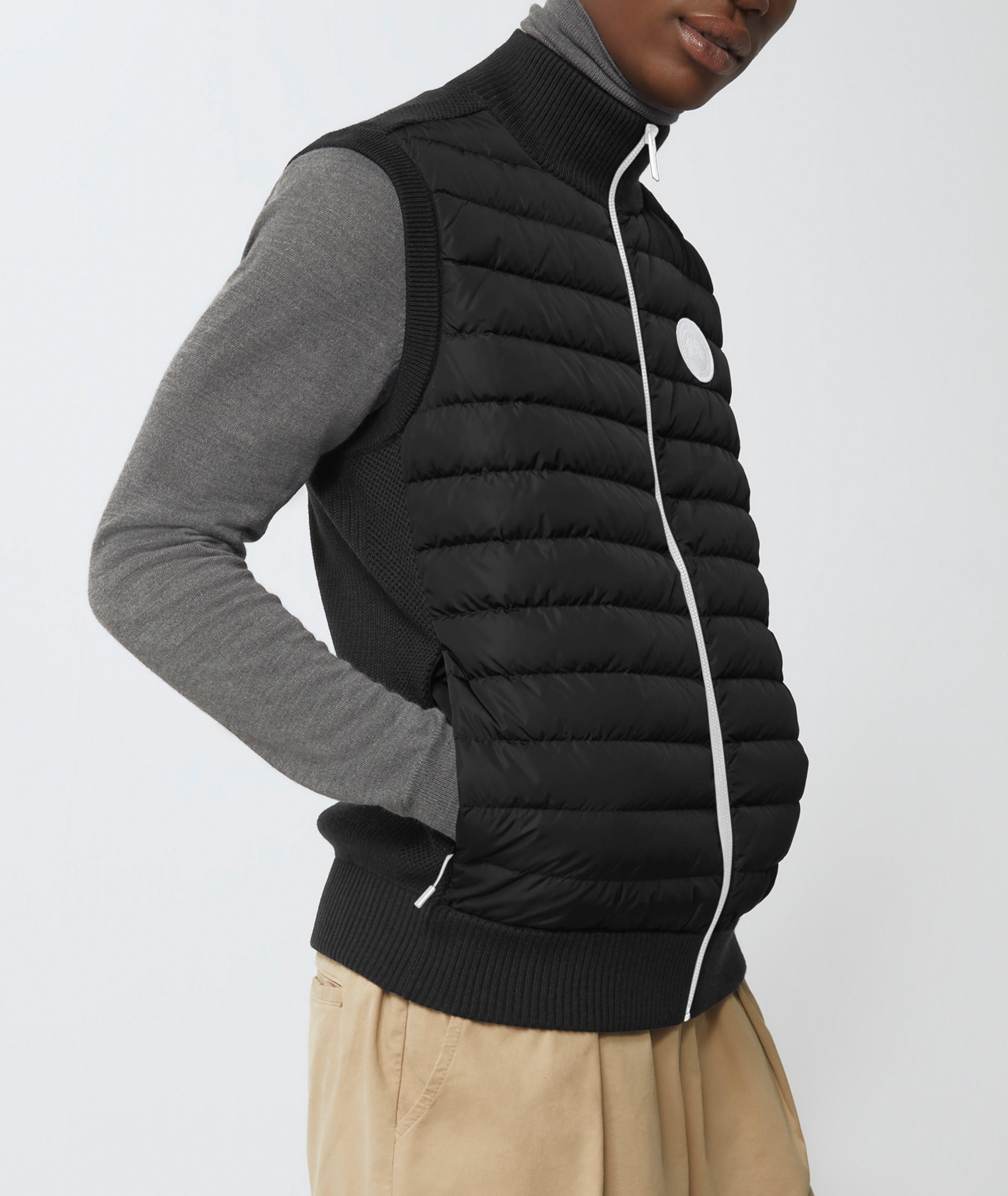 HyBridge Contrast Trim Knit Vest image 2