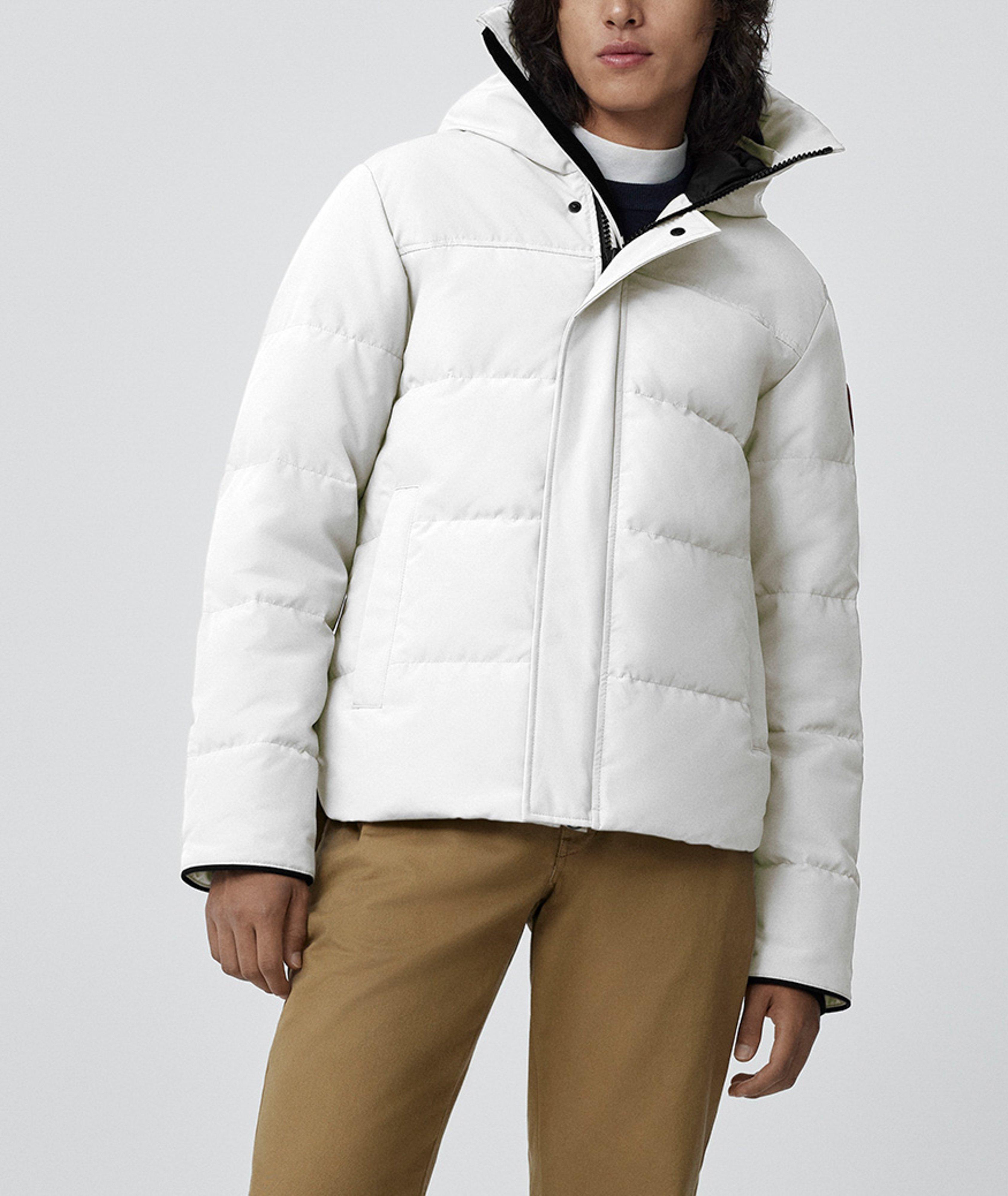 Canada Goose MacMillan Parka Black Label Men Northstar White M