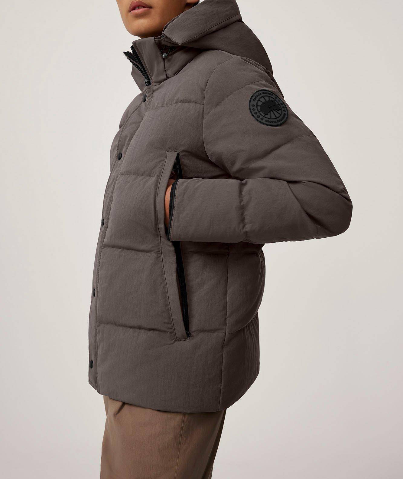 Wyndham down parka in grey - Canada Goose