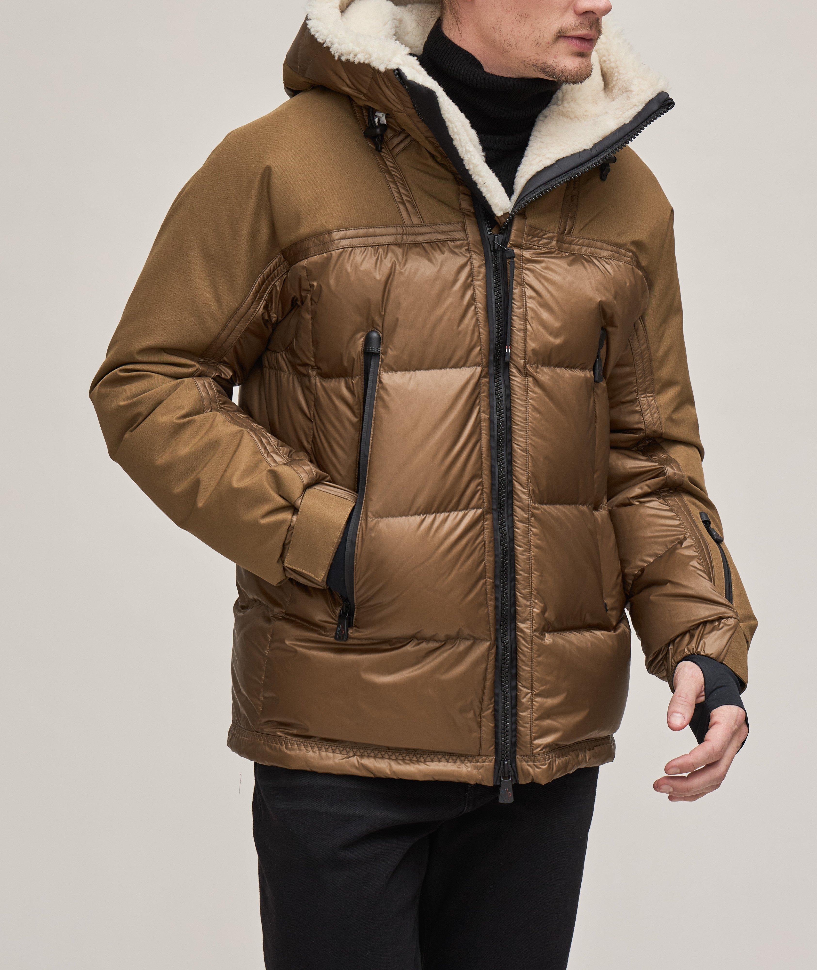 MONCLER GRENOBLE Lagorai Quilted Hooded Down Ski Jacket for Men