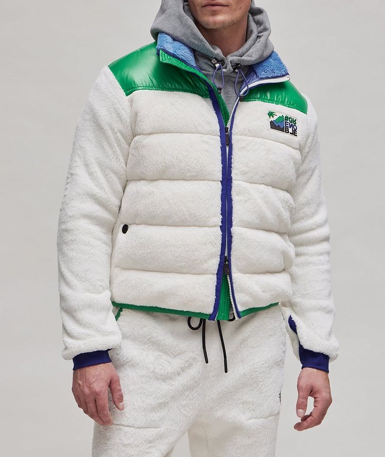 Grenoble Colour Block Fleece Down-Filled Ski Sweater image 1