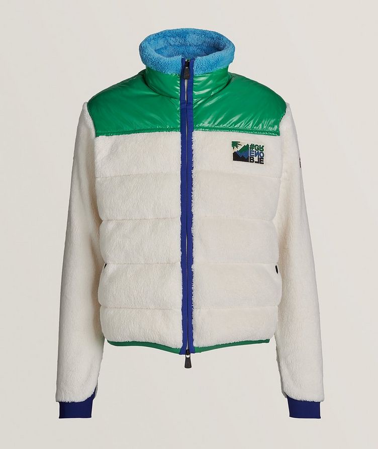 Grenoble Colour Block Fleece Down-Filled Ski Sweater image 0