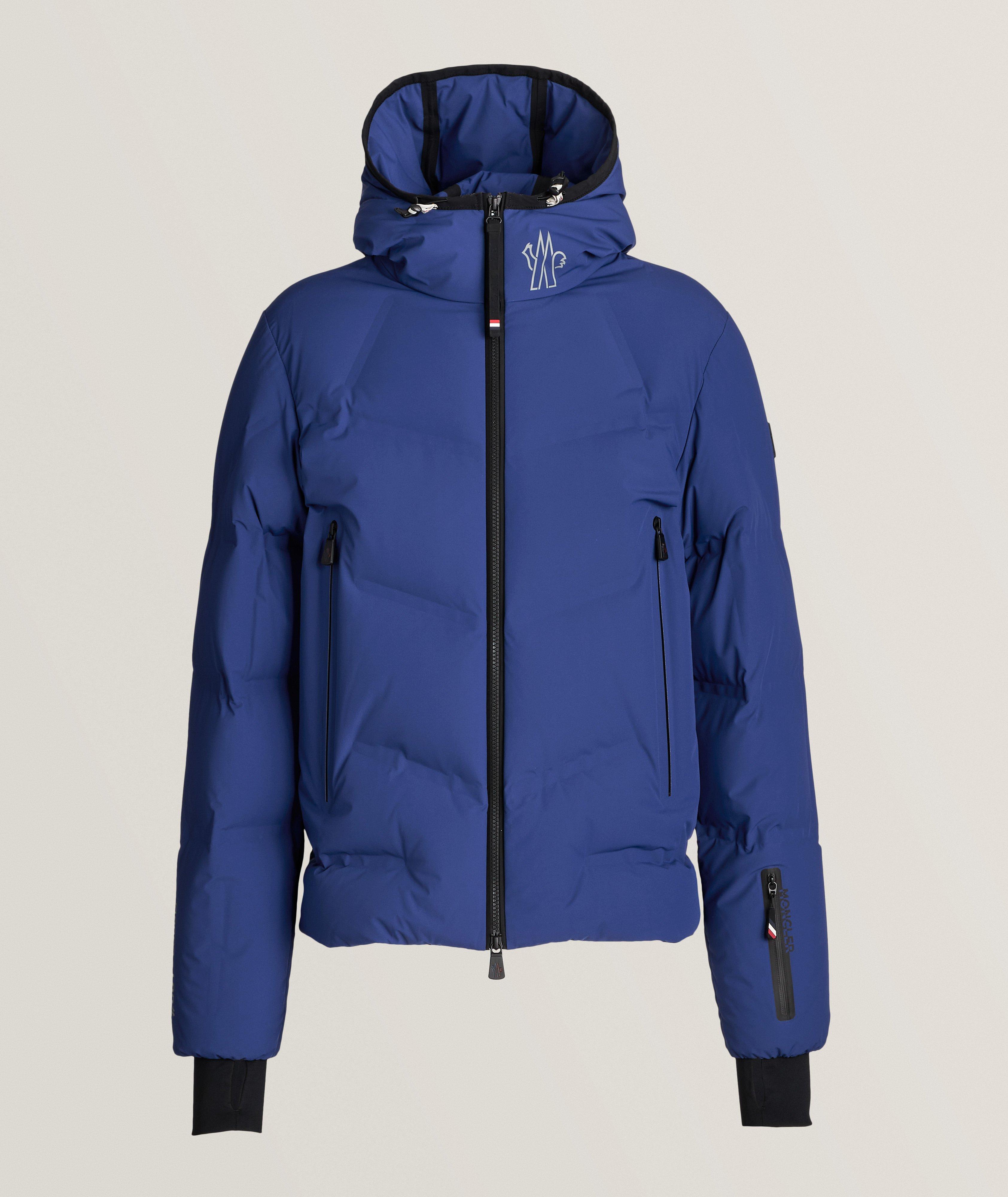 Moncler Grenoble: Blouson Montgetech vert en duvet