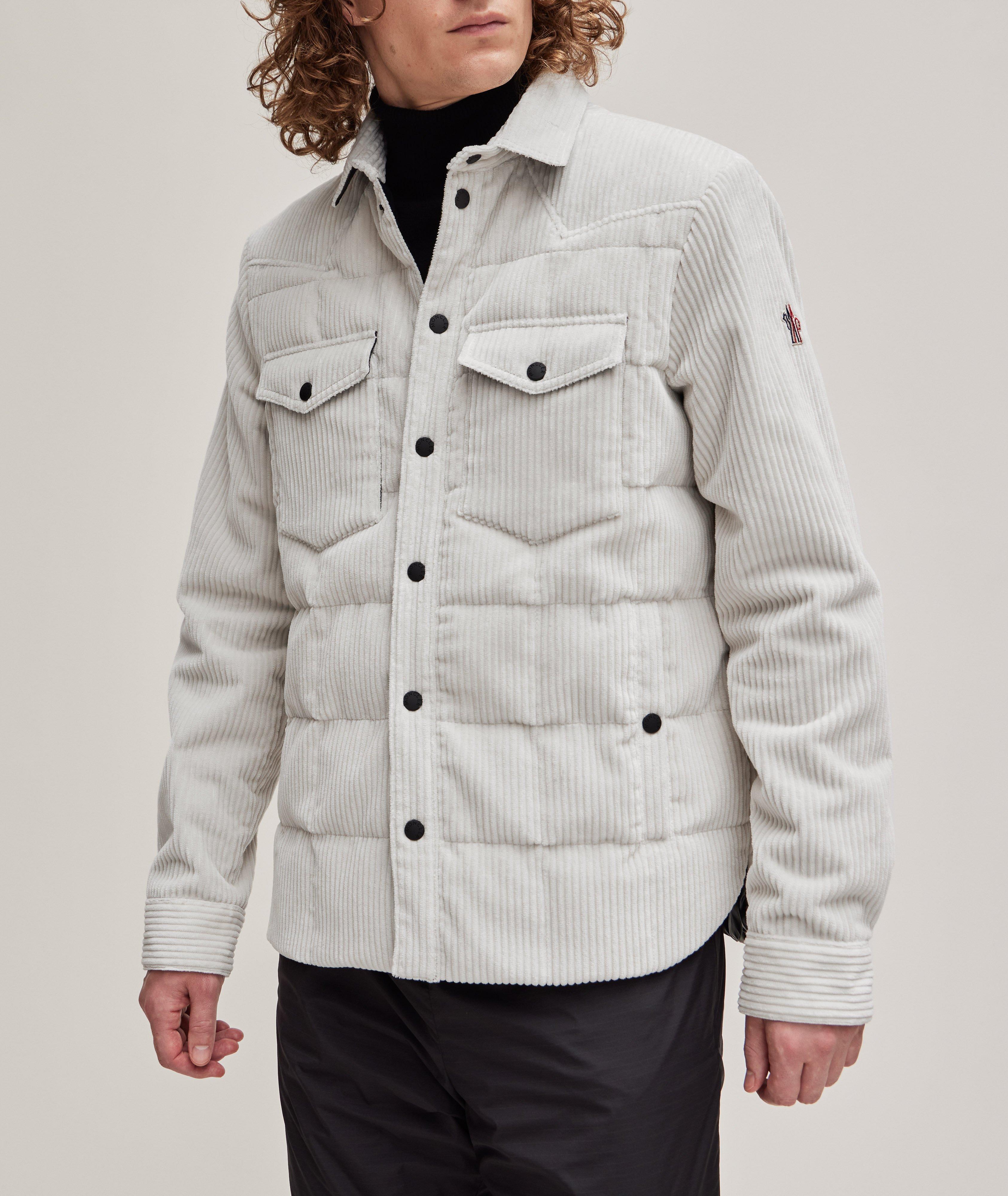 Moncler Grenoble Gelt Après-Ski Corduroy Down Overshirt image 1