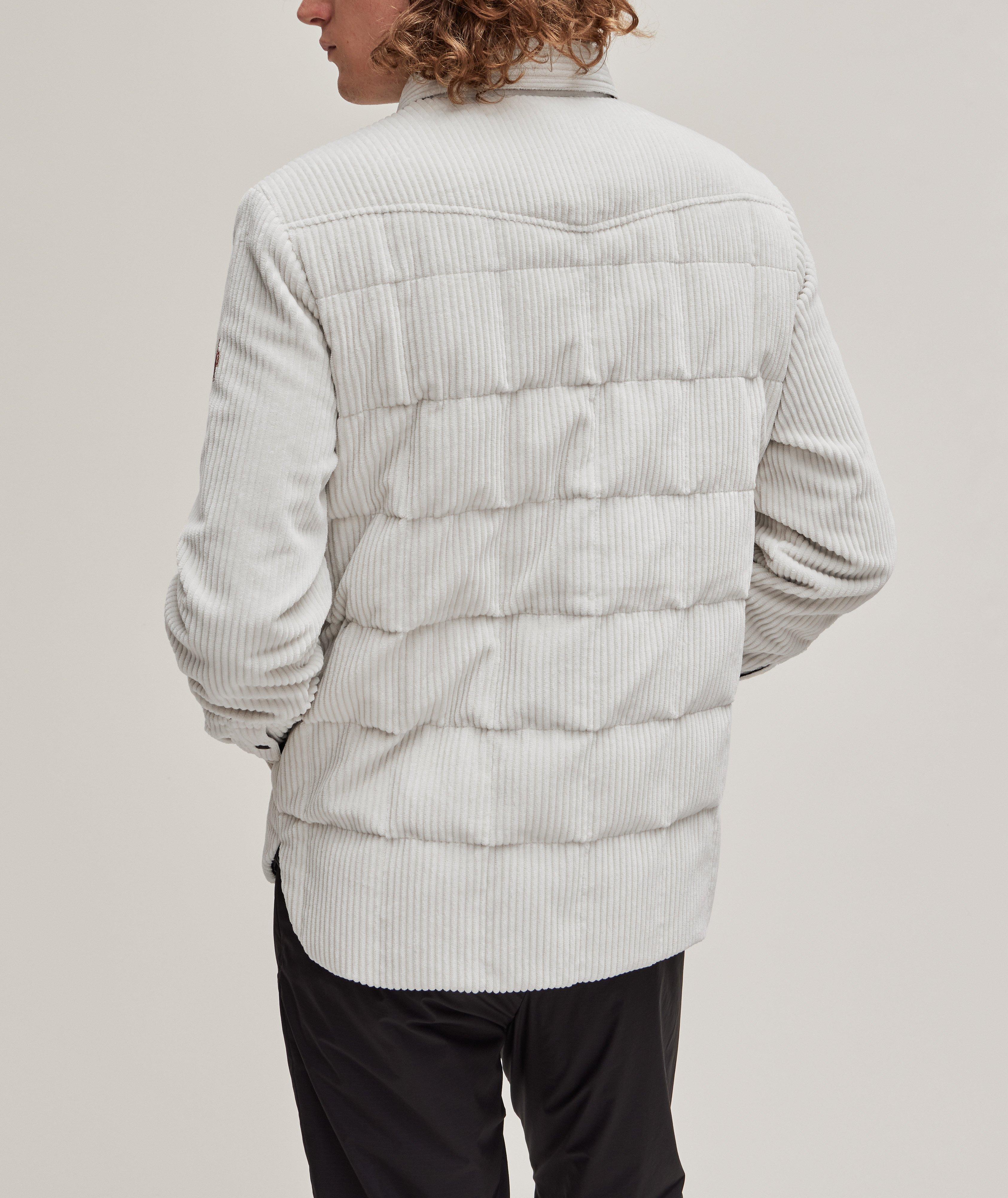 Moncler Grenoble Gelt Après-Ski Corduroy Down Overshirt image 2