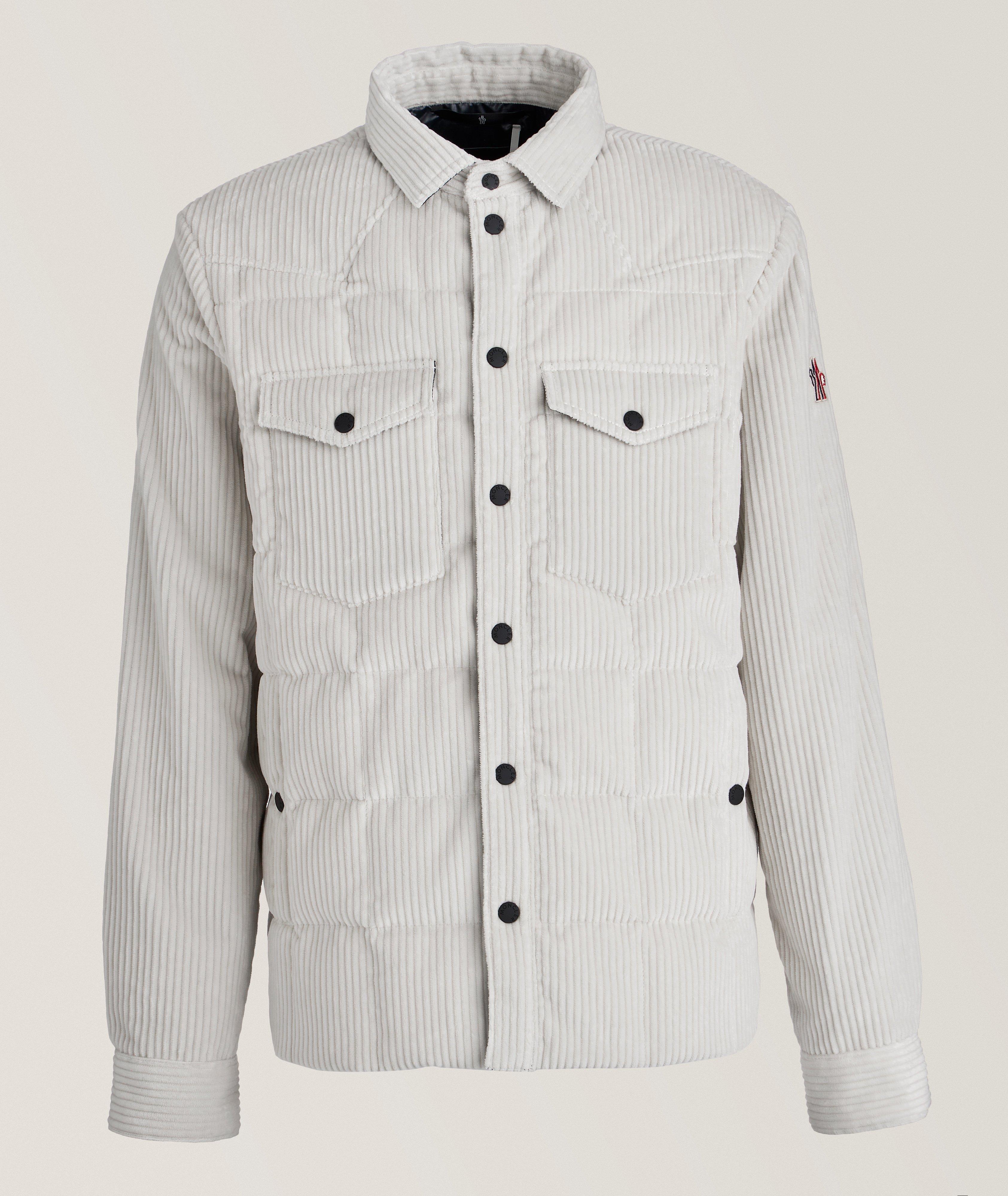 Moncler Grenoble Gelt Après-Ski Corduroy Down Overshirt image 0
