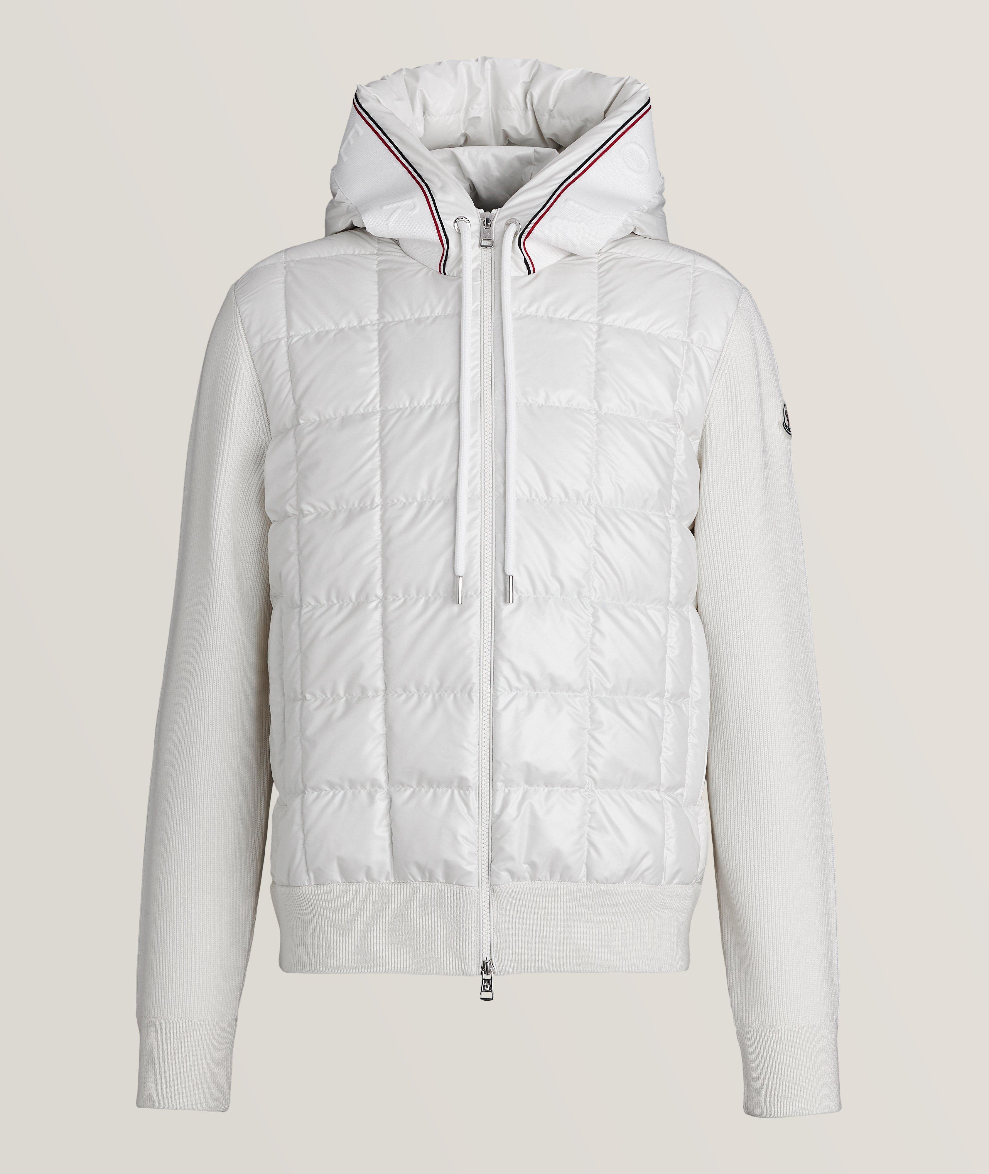 Moncler knitted outlet sleeve jacket