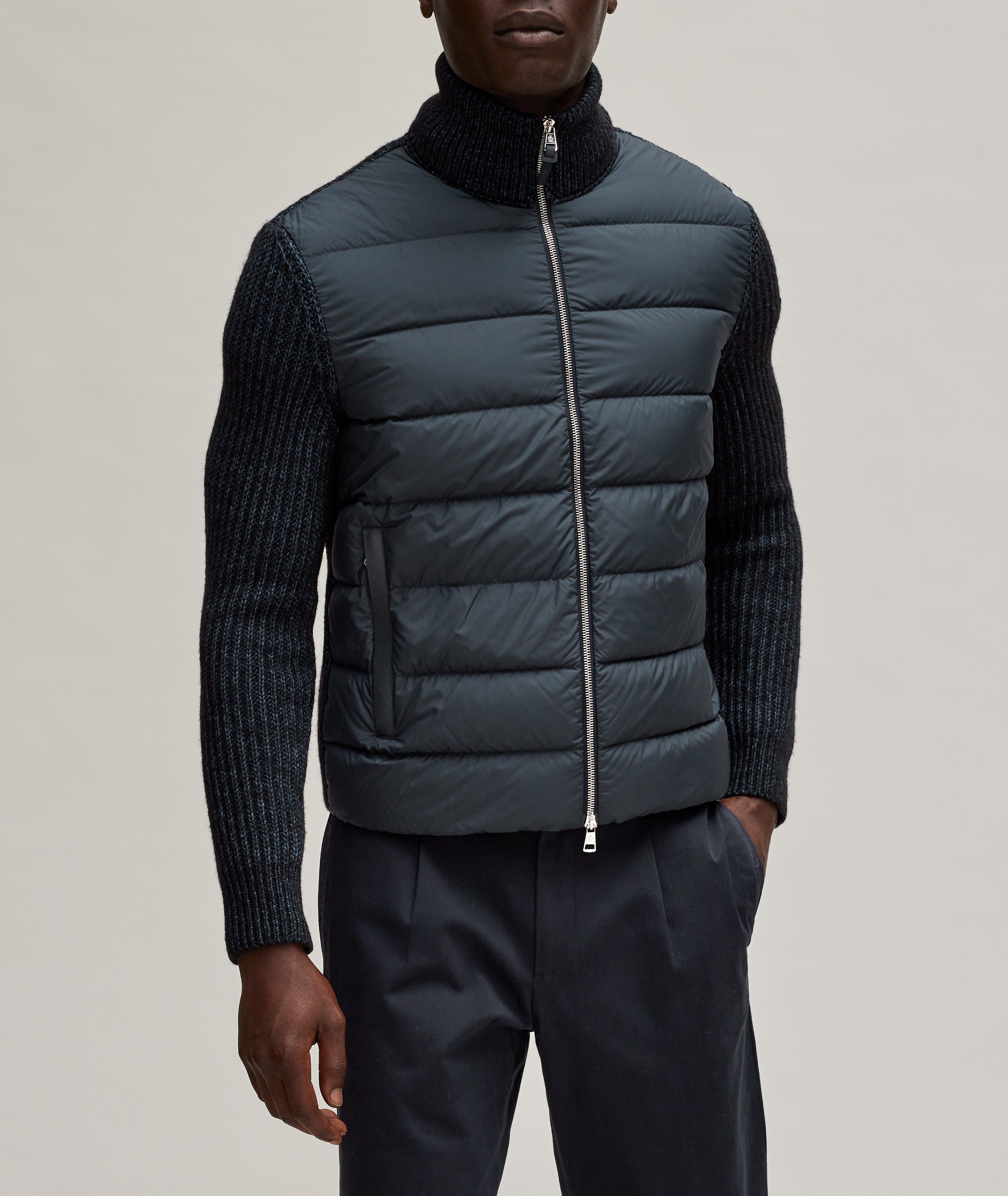 Hybrid Cotton-Wool Down Jacket image 1