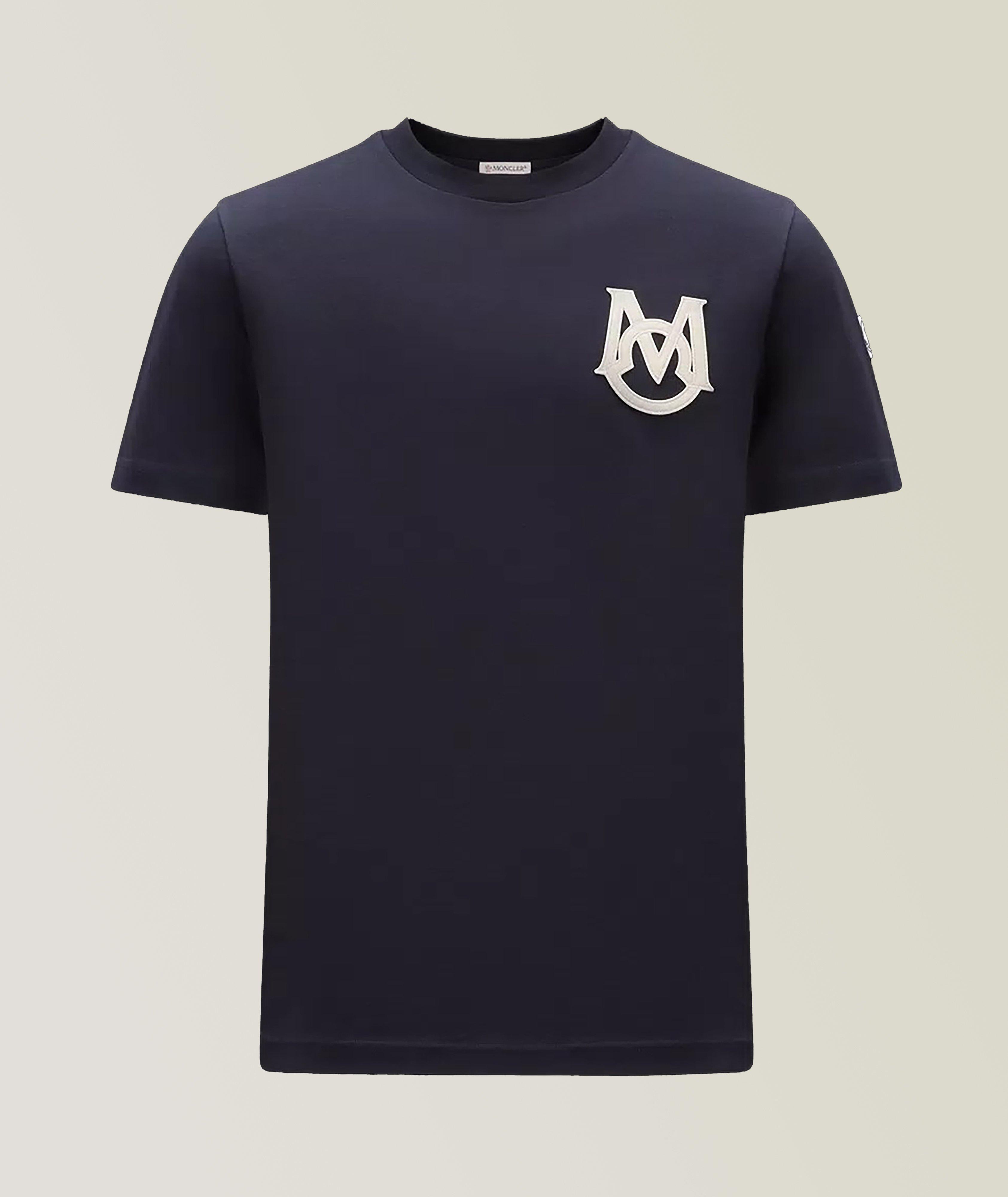 T-shirt en coton avec monogramme image 0