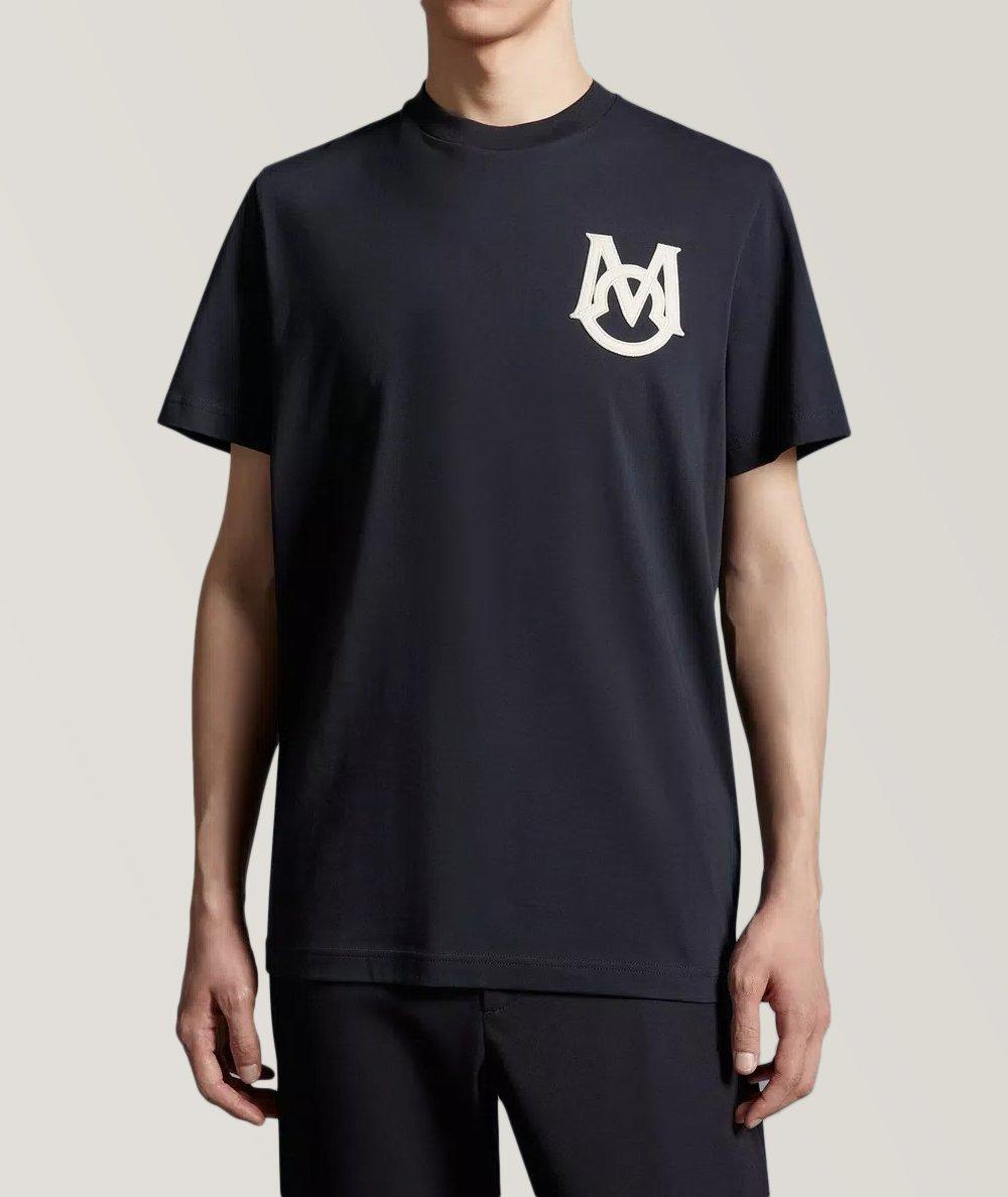 T-shirt en coton avec monogramme image 3