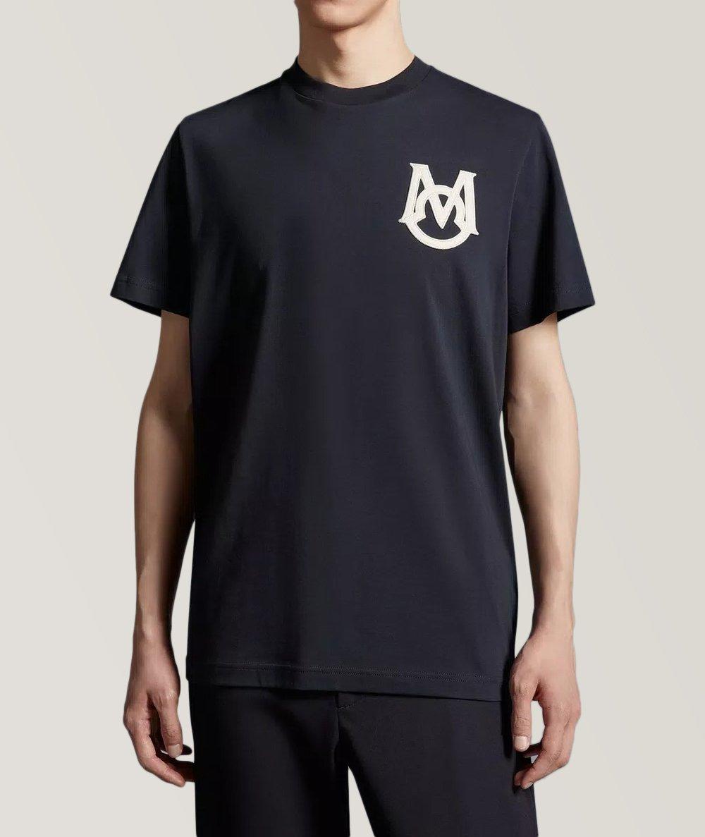 Monogram Patch Cotton T-Shirt image 3