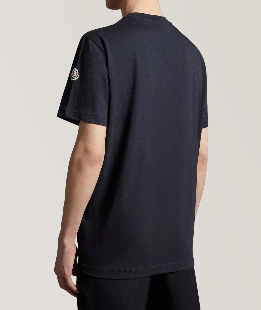 T-shirt en coton avec monogramme image 4