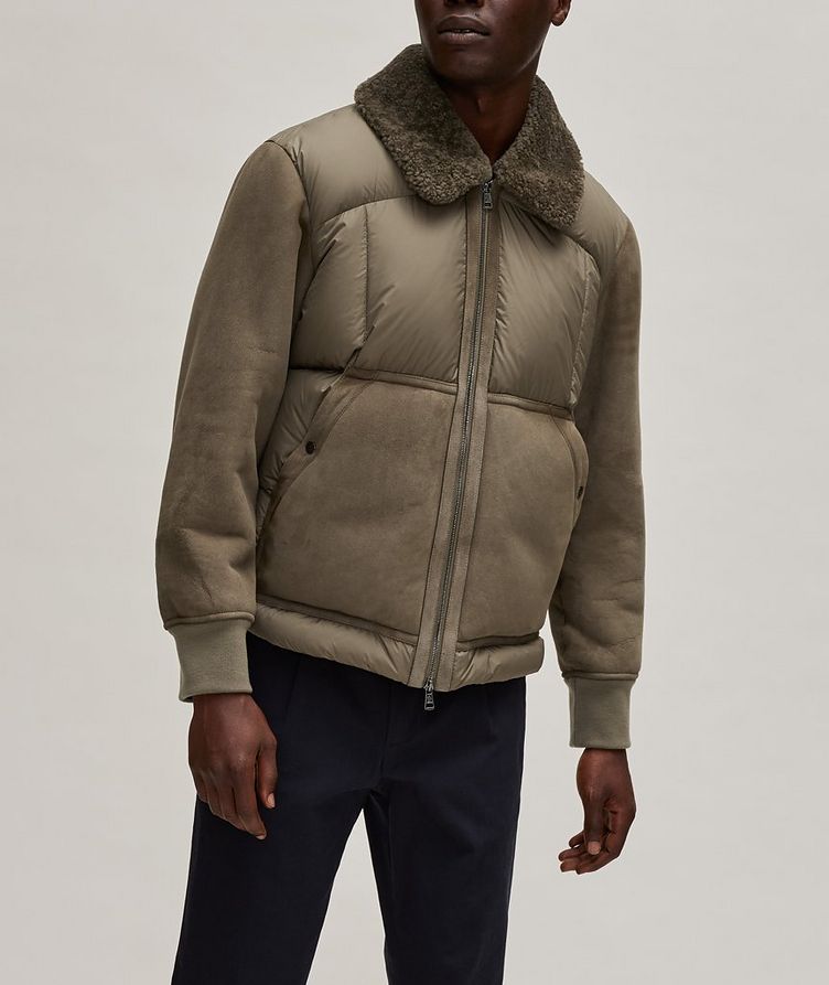 Gers Mixed Material Down Jacket image 1