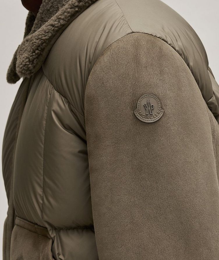Gers Mixed Material Down Jacket image 3