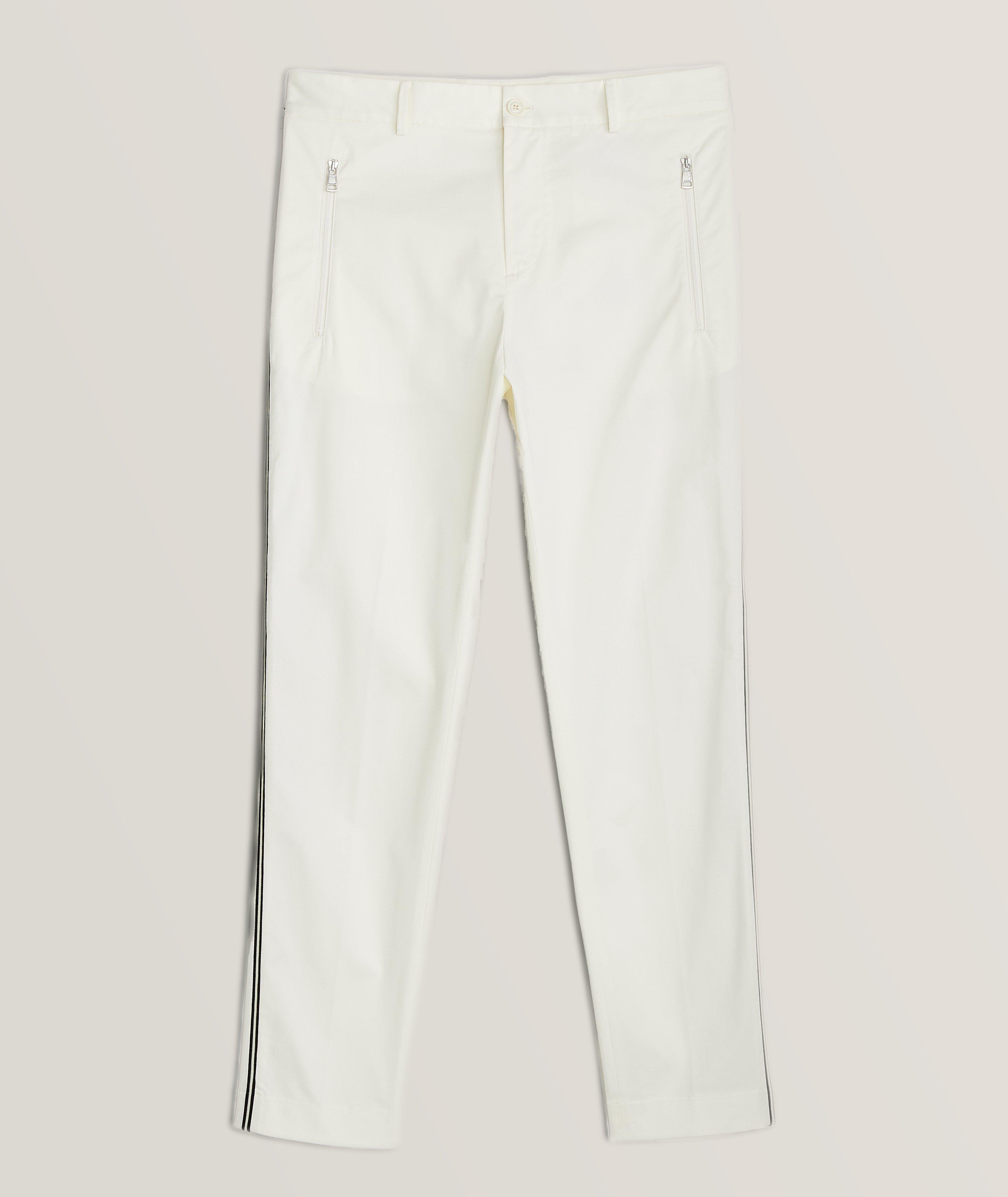 Sportivo Pleated Stretch-Cotton Pants image 0