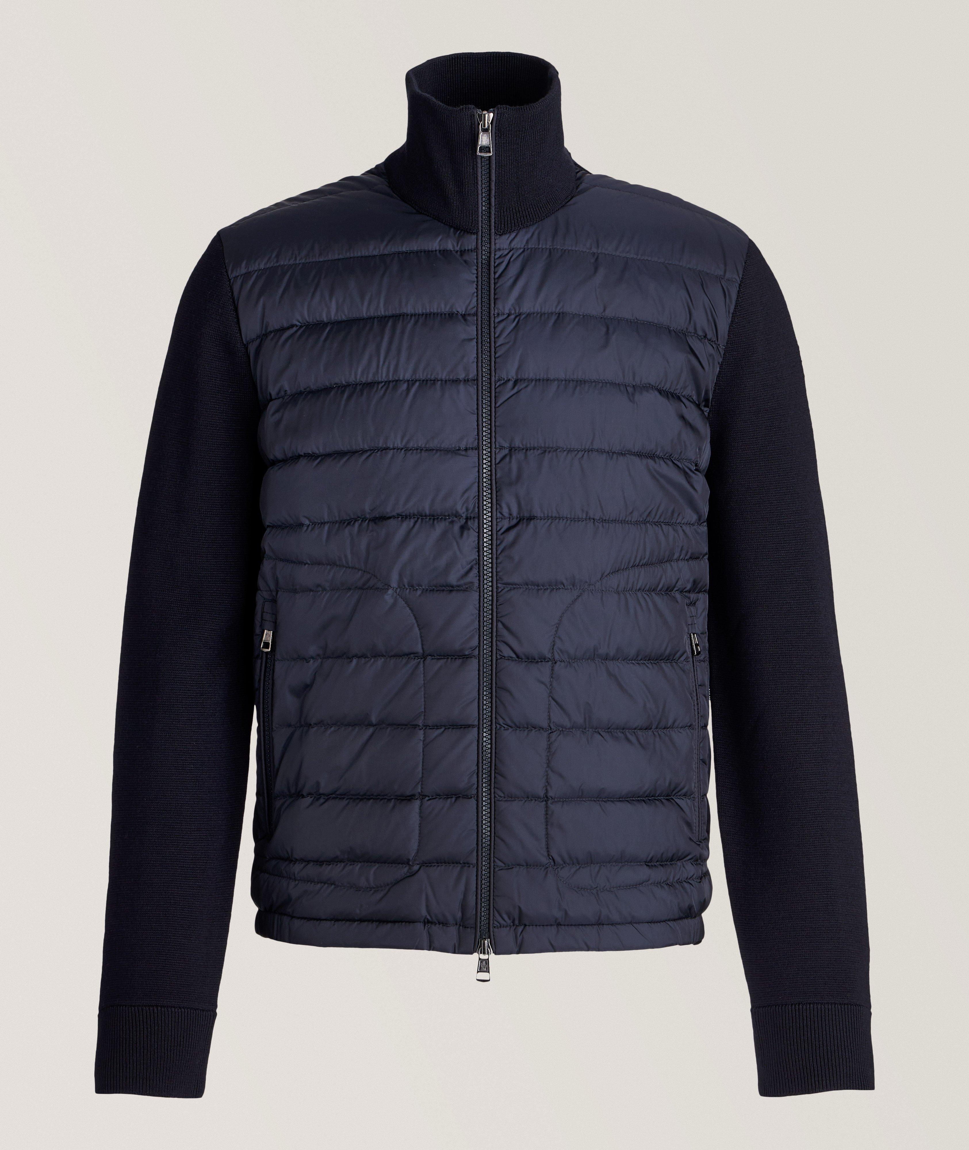 Moncler quilted clearance cardigan