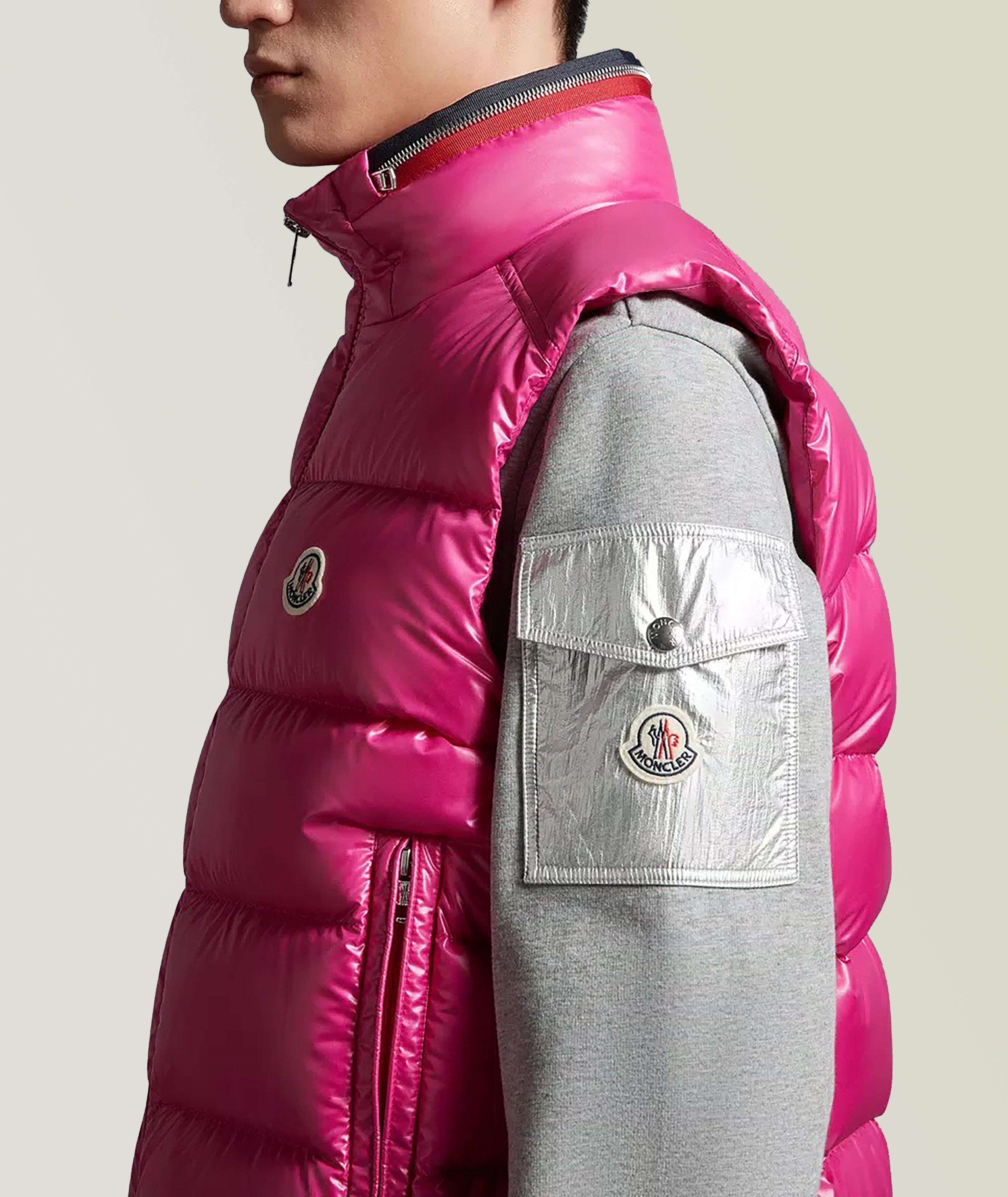 Pink moncler outlet vest