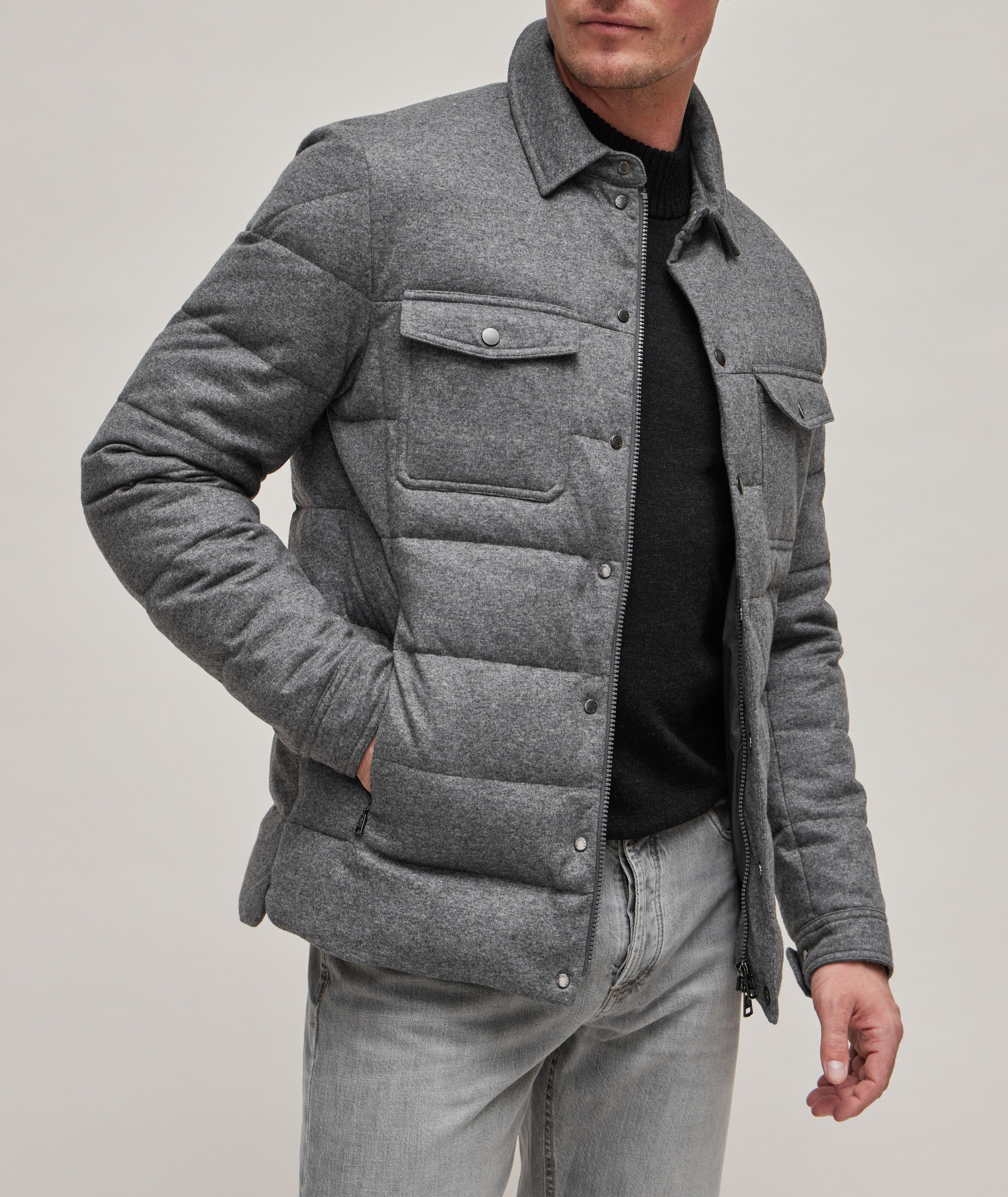 Quilted Puffer Shacket