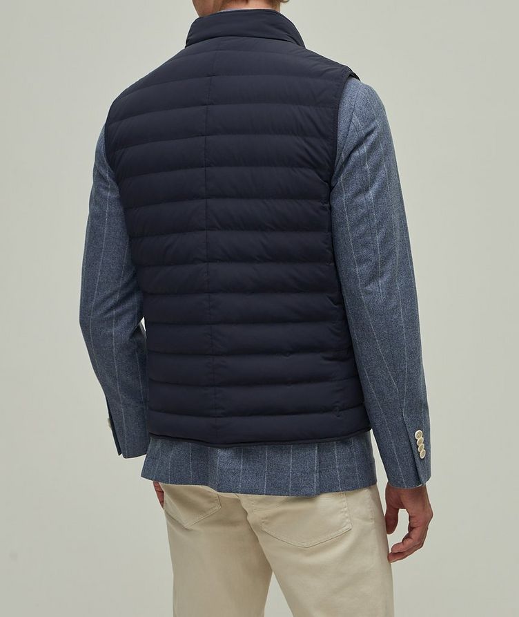 Quilted Technical Fabric Down Vest image 2