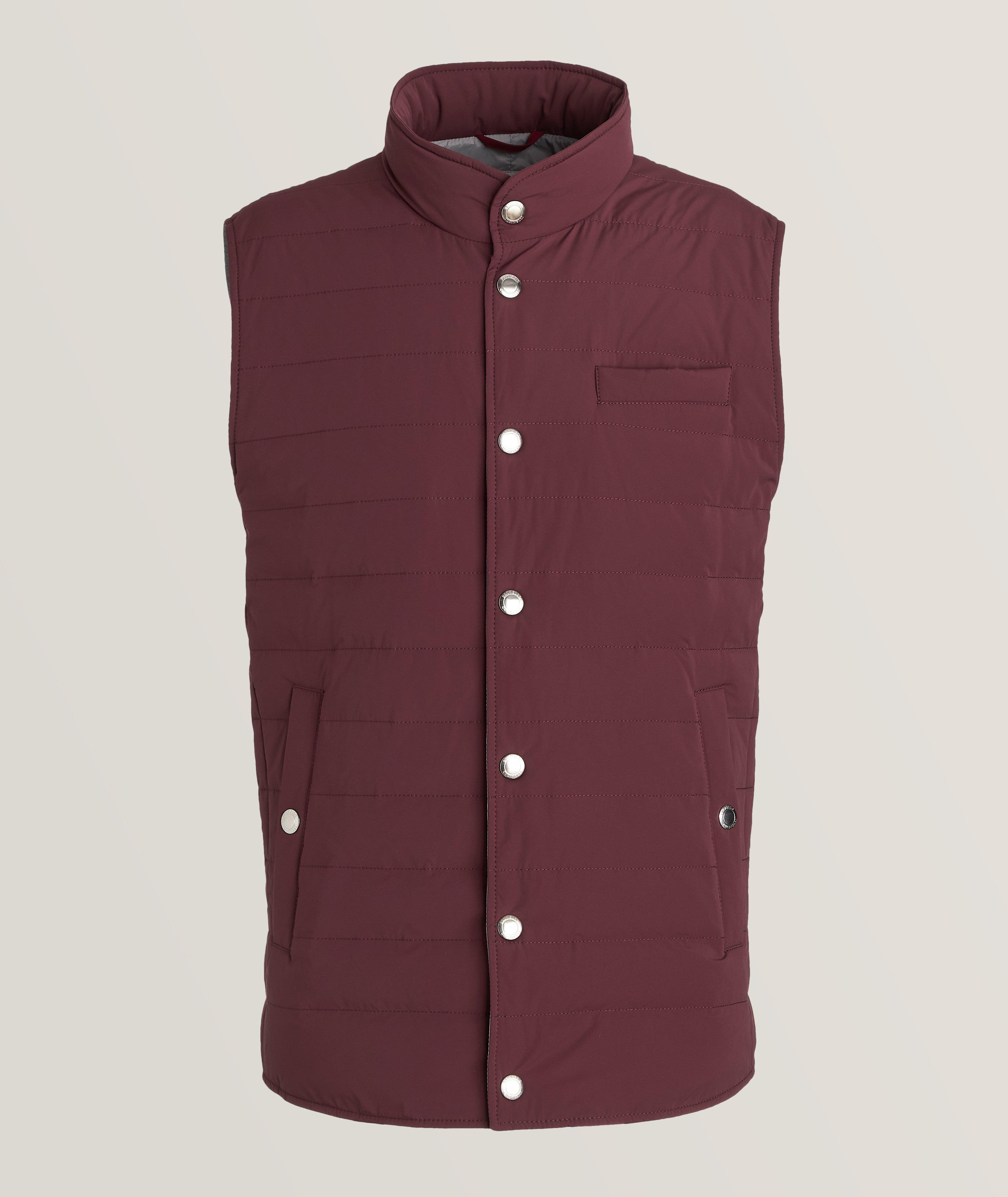Technical Fabric Quilted Down Vest image 0