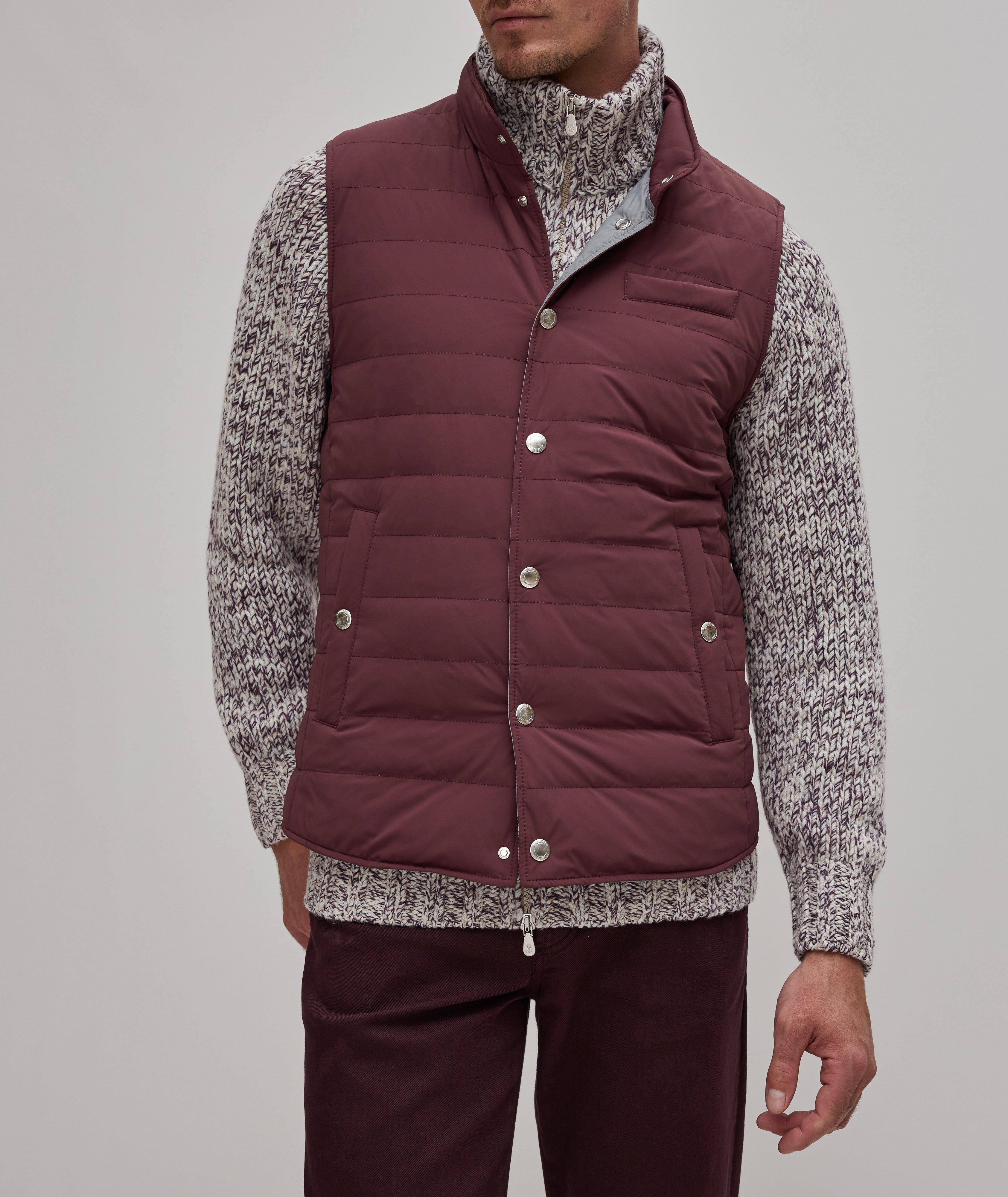Technical Fabric Quilted Down Vest image 1