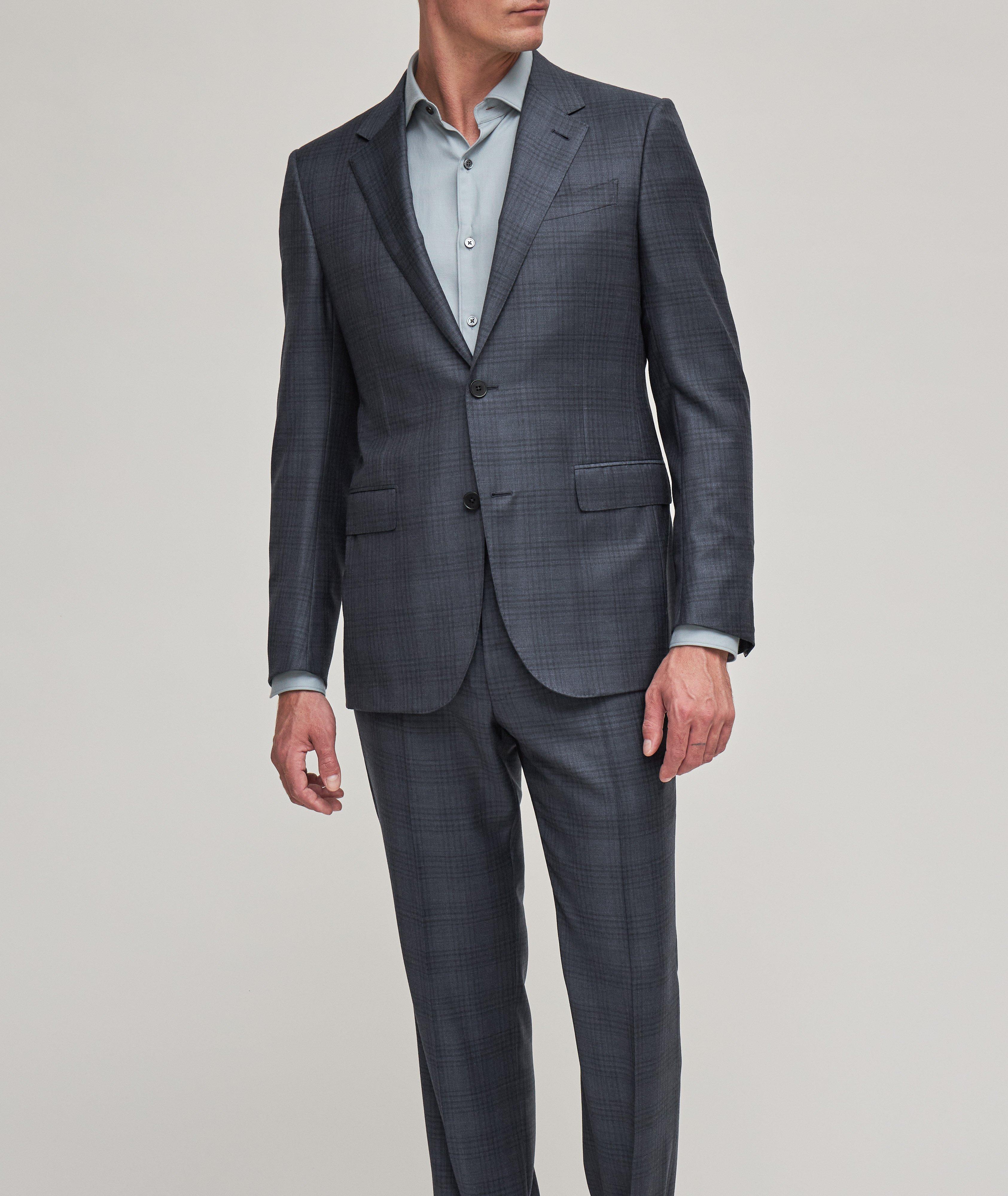 Zegna Sartorial Plaid Trofeo Wool Mélange Suit | Suits | Harry Rosen