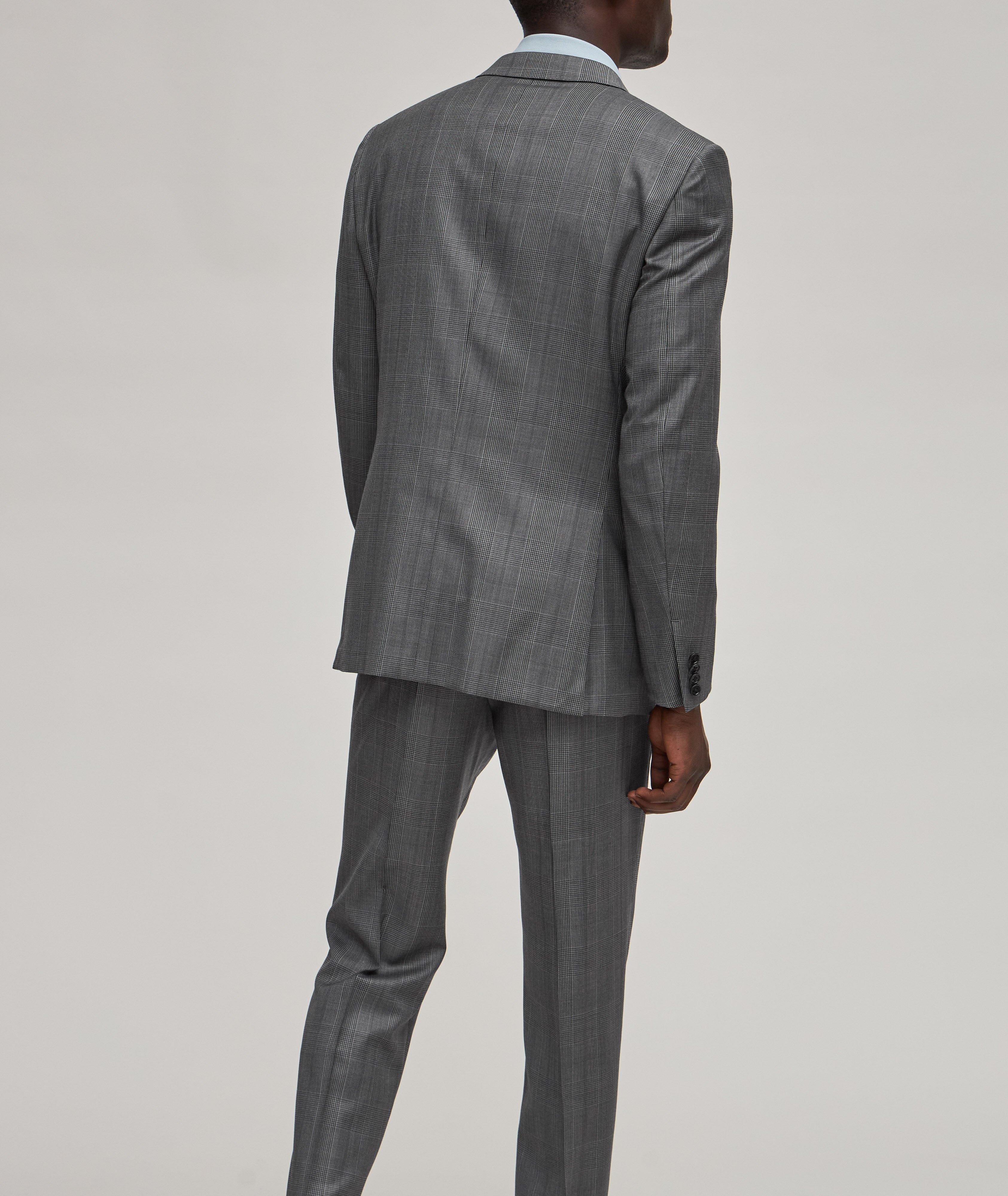 Sartorial AchillFarm Large Glen Plaid Wool-Silk Suit image 2