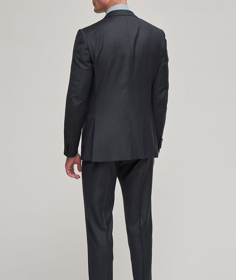 Sartorial AchillFarm Wool-Silk Tonal Striped Pattern Suit image 2