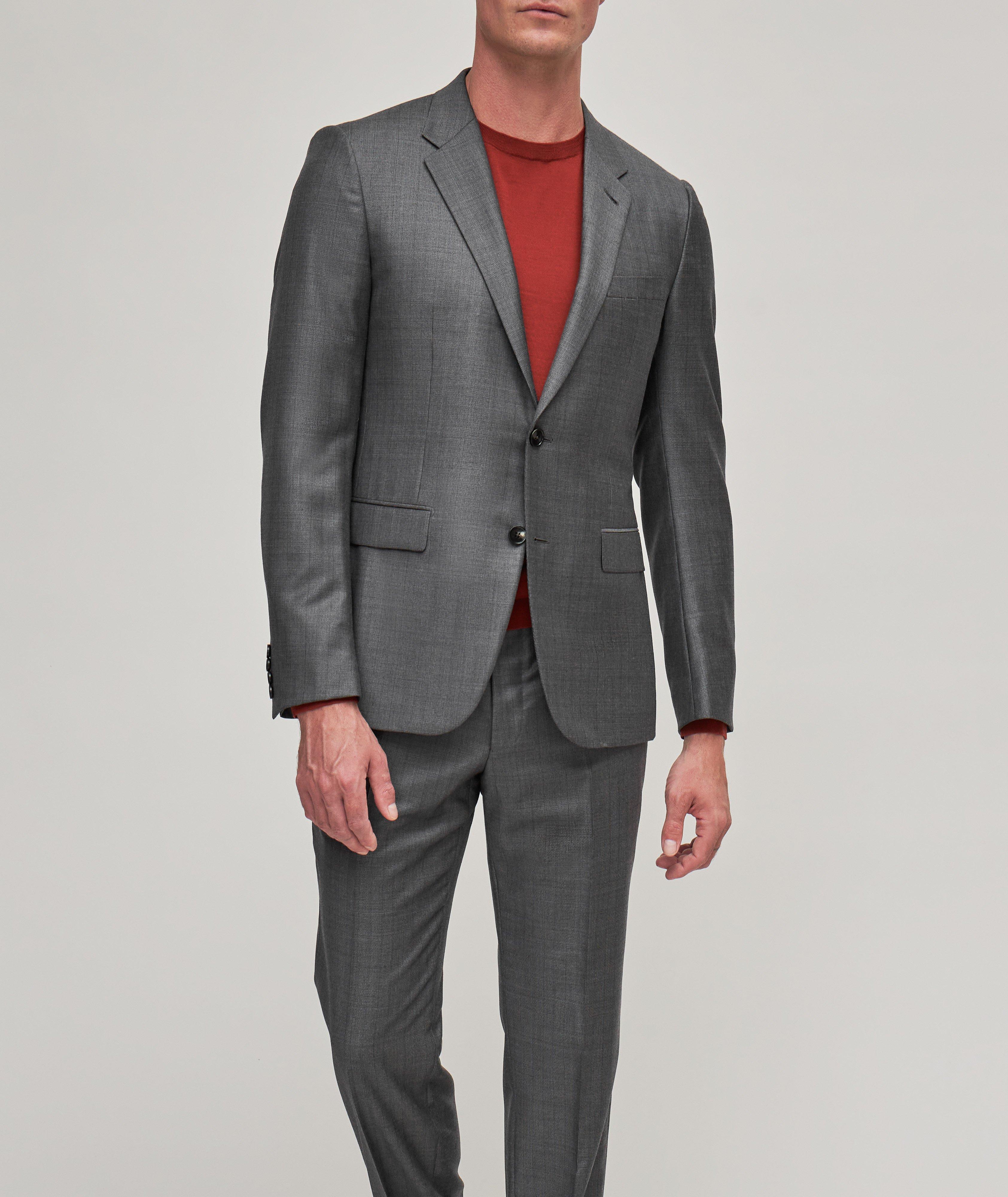 Slim-Fit Trofeo Wool Soft Striped Suit image 1