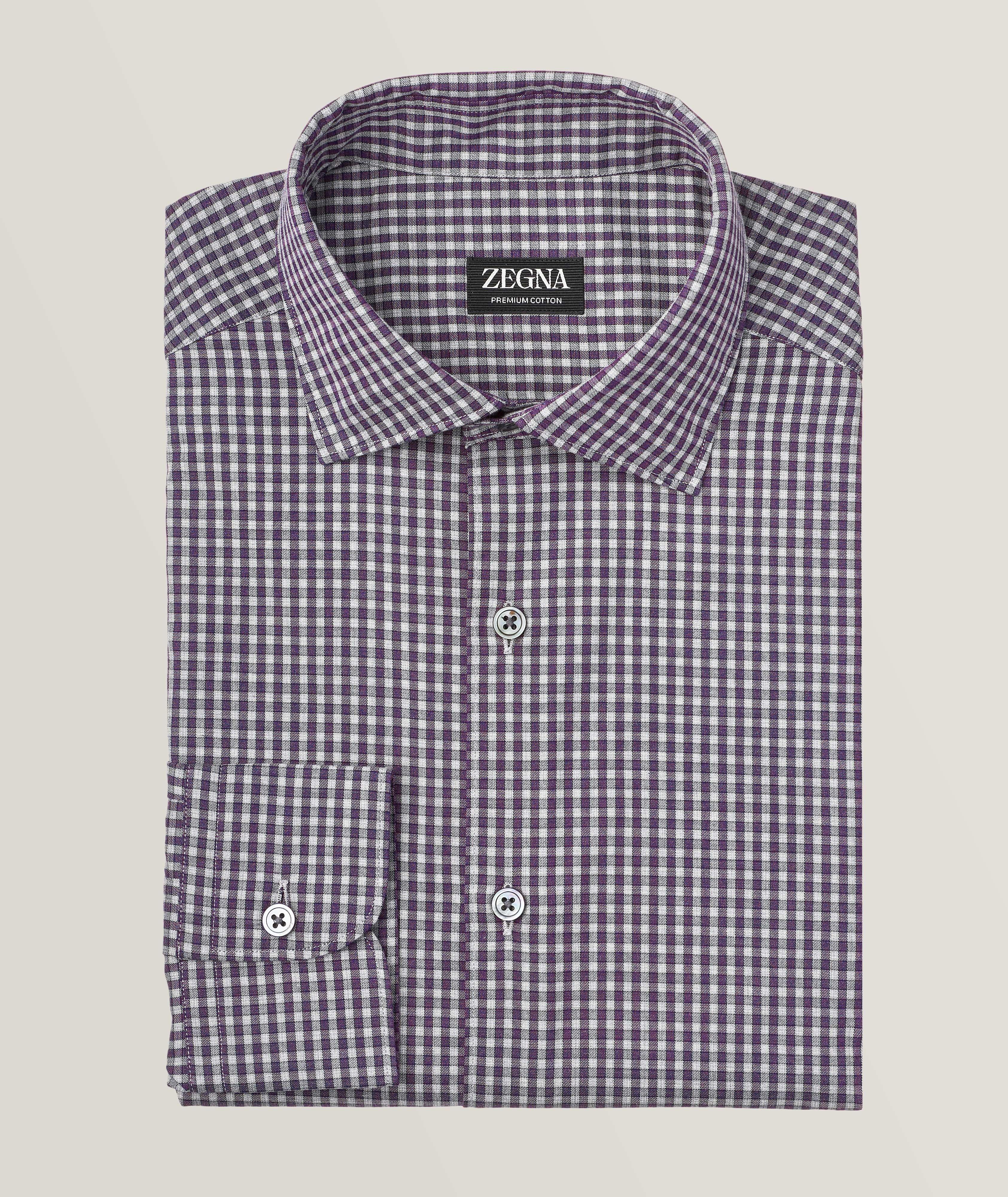 Checked Pattern Premium Cotton Shirt image 0