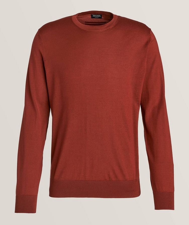 Cashmere-Silk Crewneck Sweater image 0