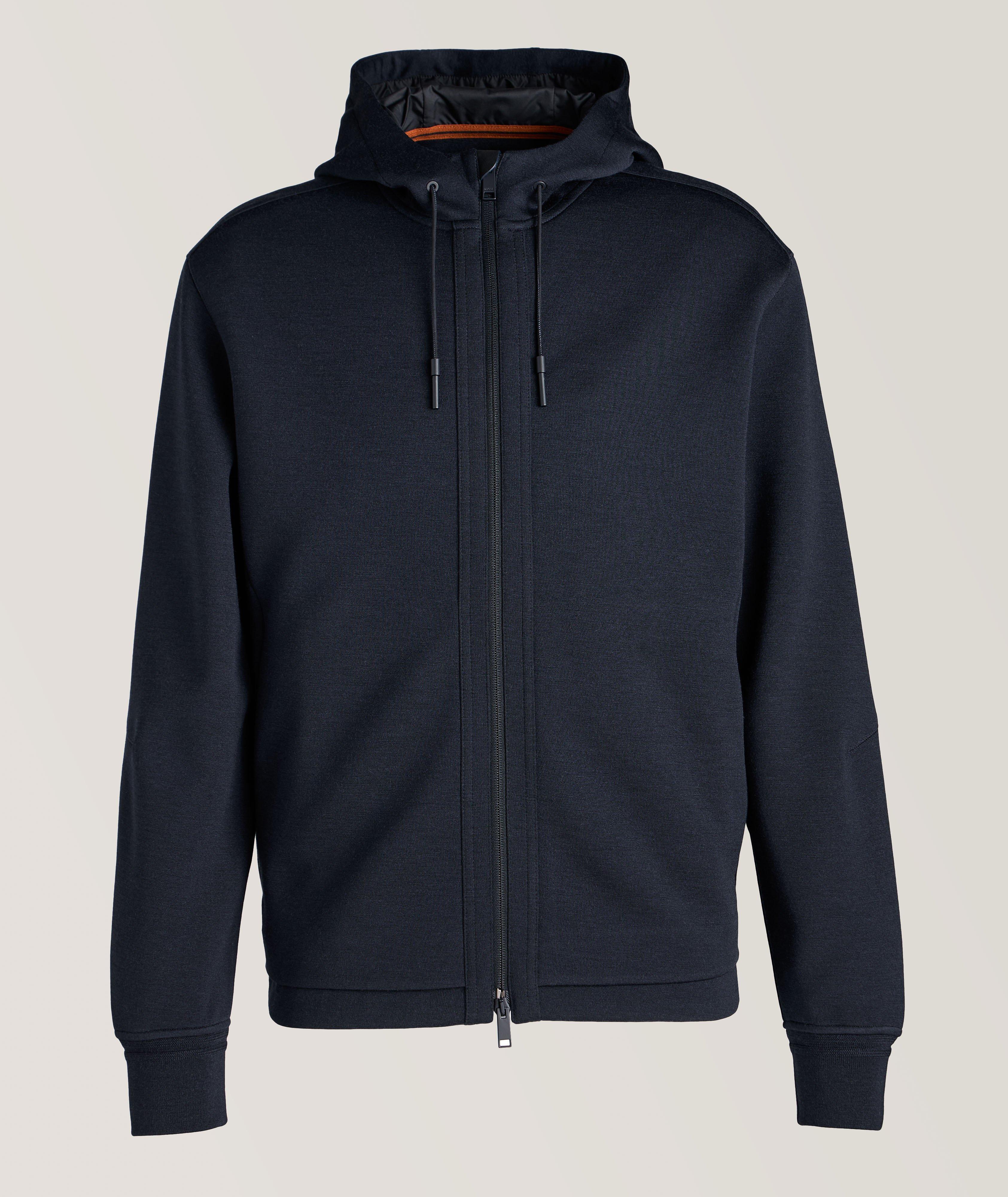 Full-Zip High Performance Hooded Sweater image 0