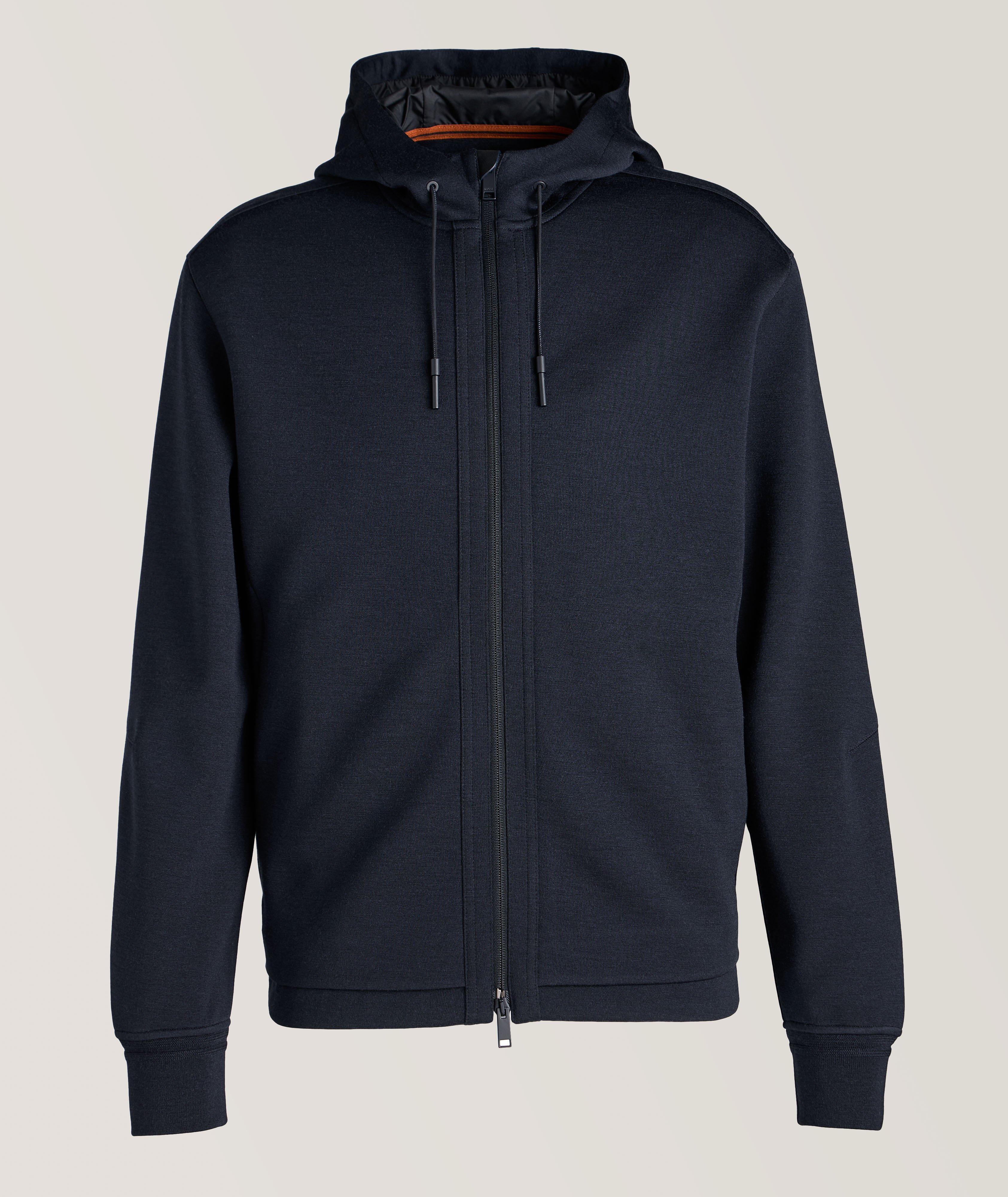 Zip up sweater without on sale hood