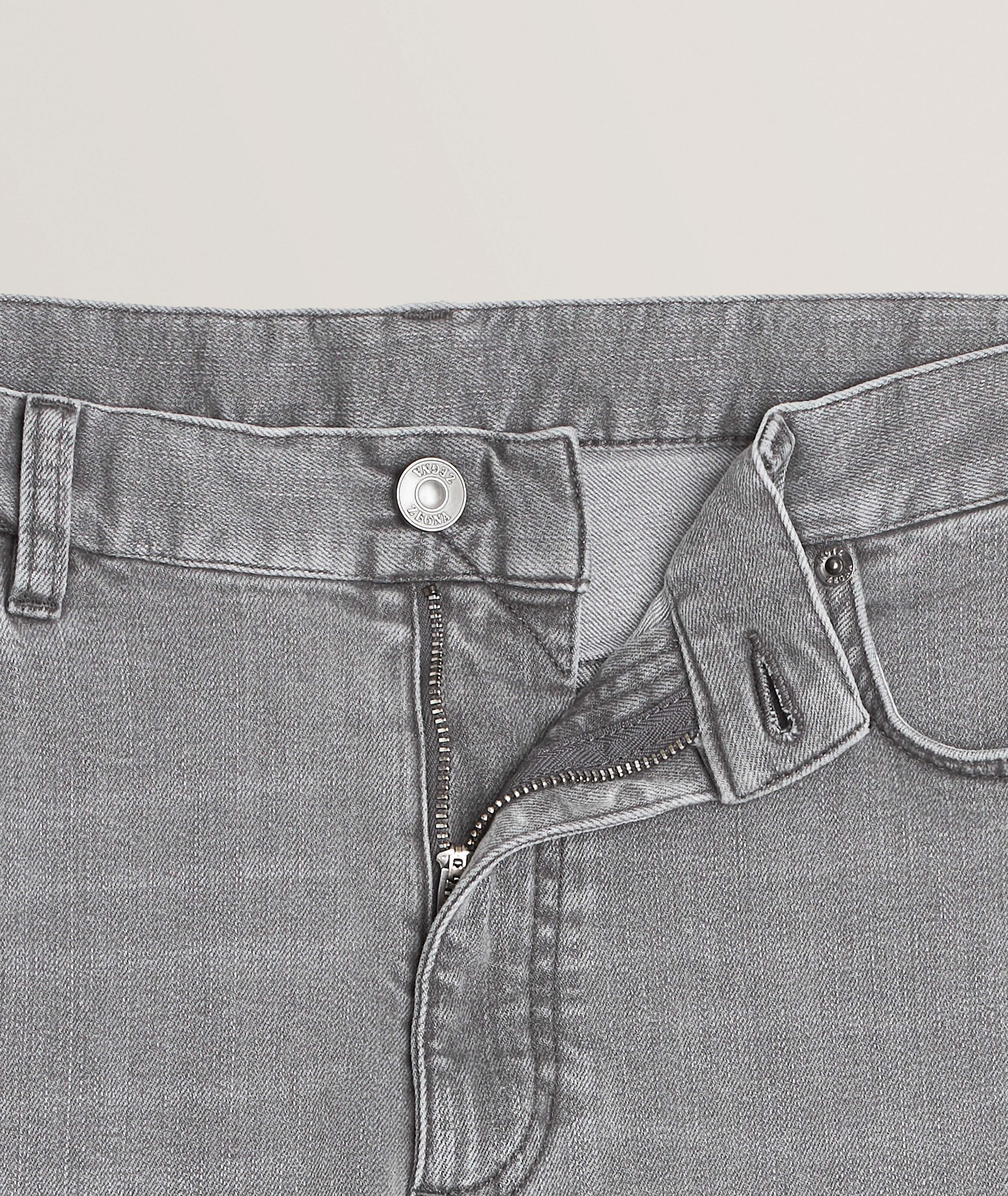 Grey store cotton jeans