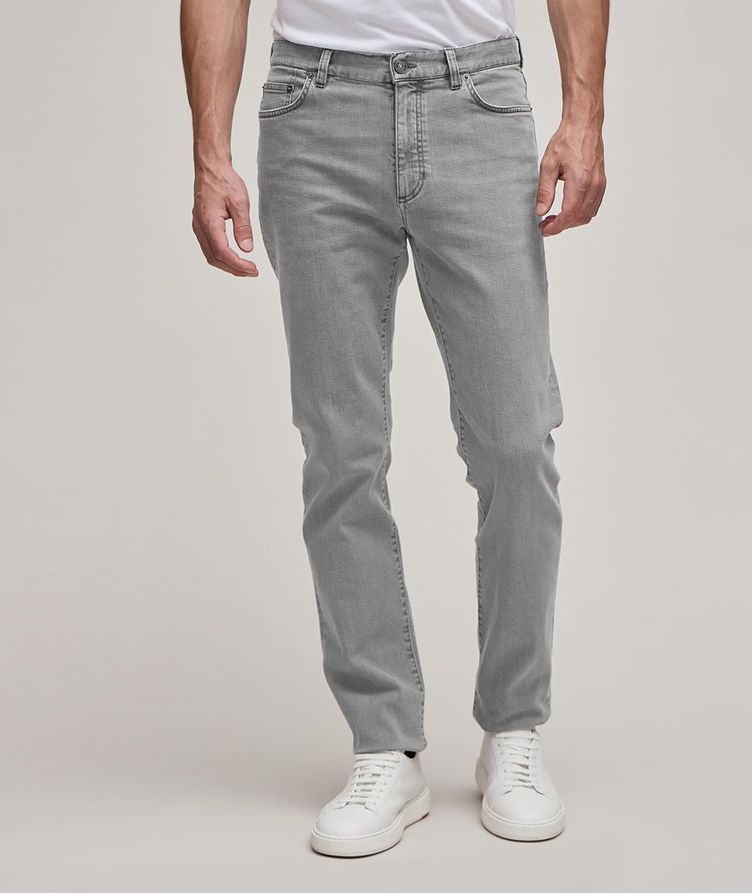 City Slim-Fit Stretch-Cotton Jeans image 2