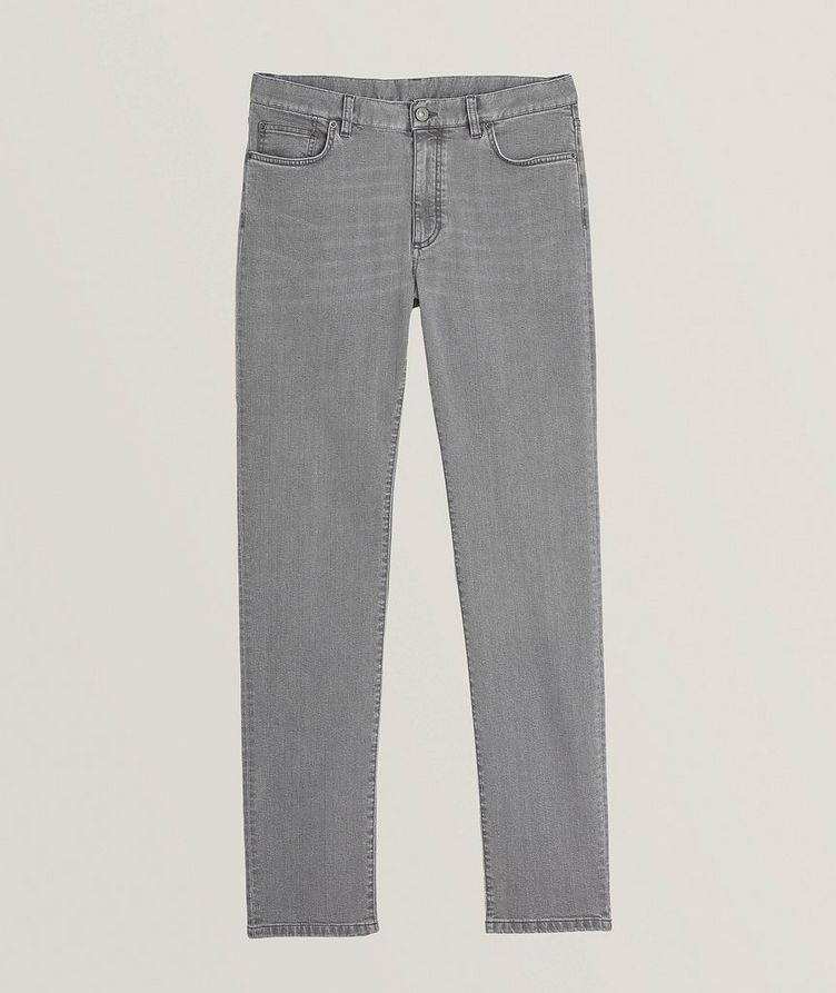 City Slim-Fit Stretch-Cotton Jeans image 0