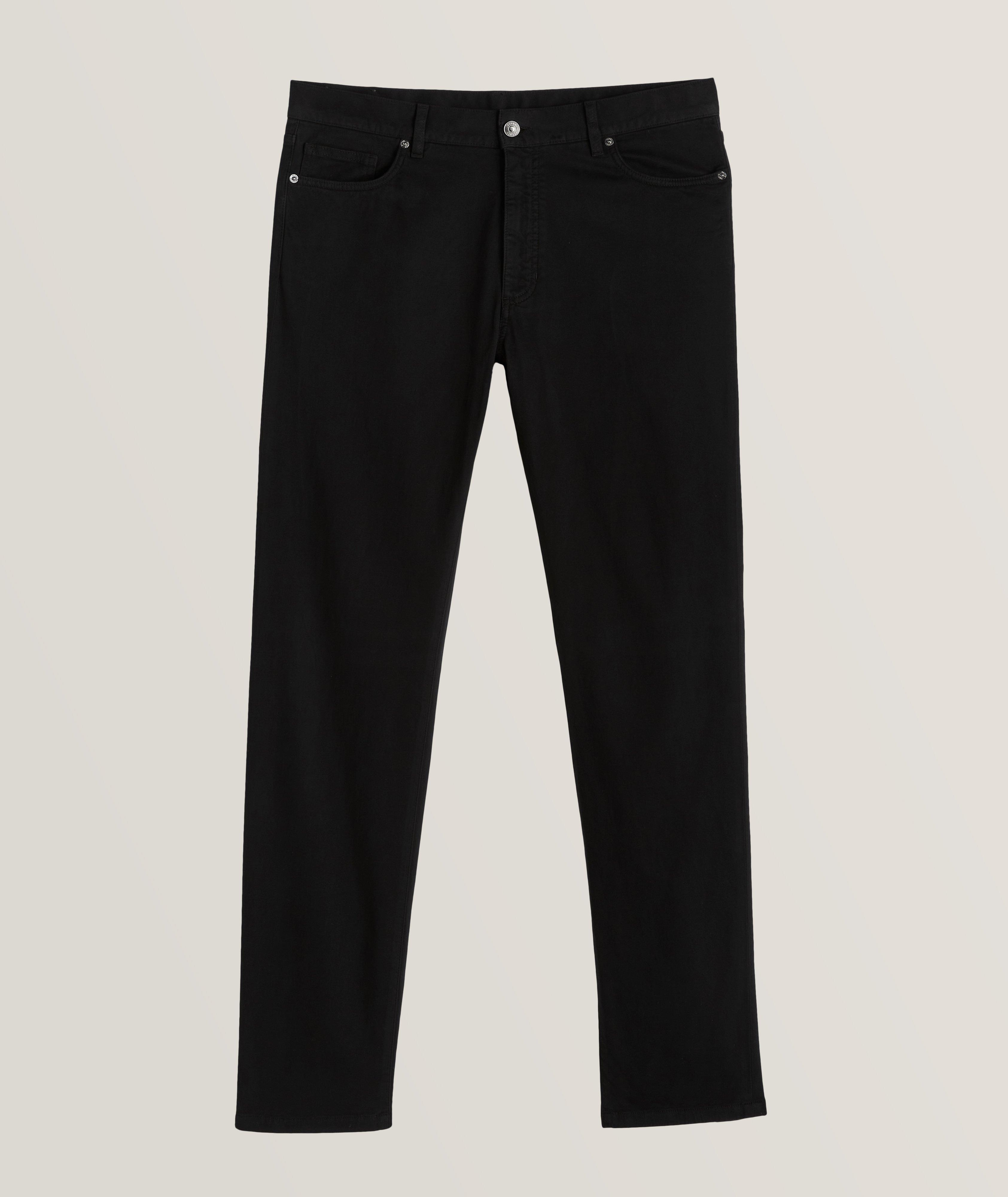 Stretch-Cotton Gabardine City Jeans image 0