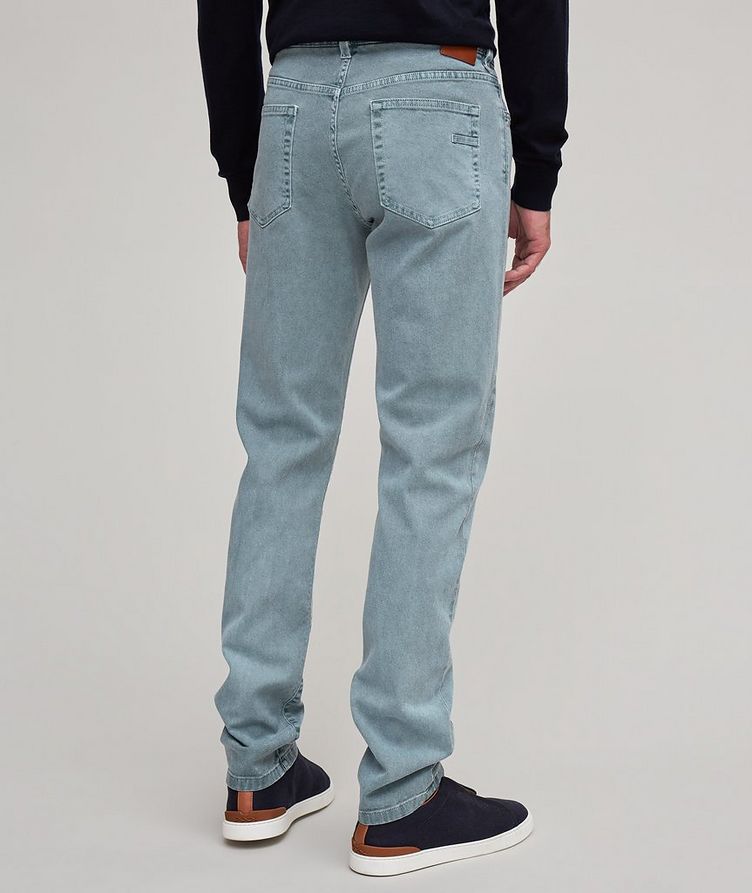 City Stretch-Cotton 5-Pocket Jeans image 2