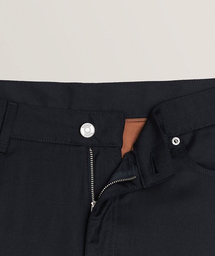 Zegna City Wool Flannel Five-Pocket Pants | Pants | Harry Rosen