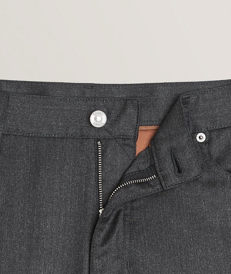 City Wool Flannel Five-Pocket Pants image 1
