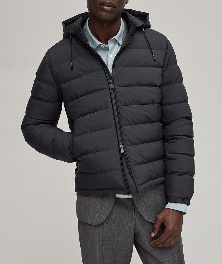 Stratos Down Filled Quilted Field Jacket image 1