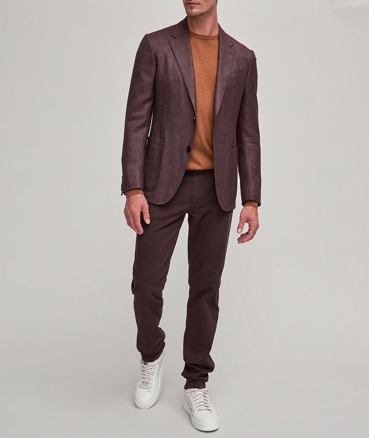 Natural Cashmere, Silk & Linen Twill Sport Jacket image 3