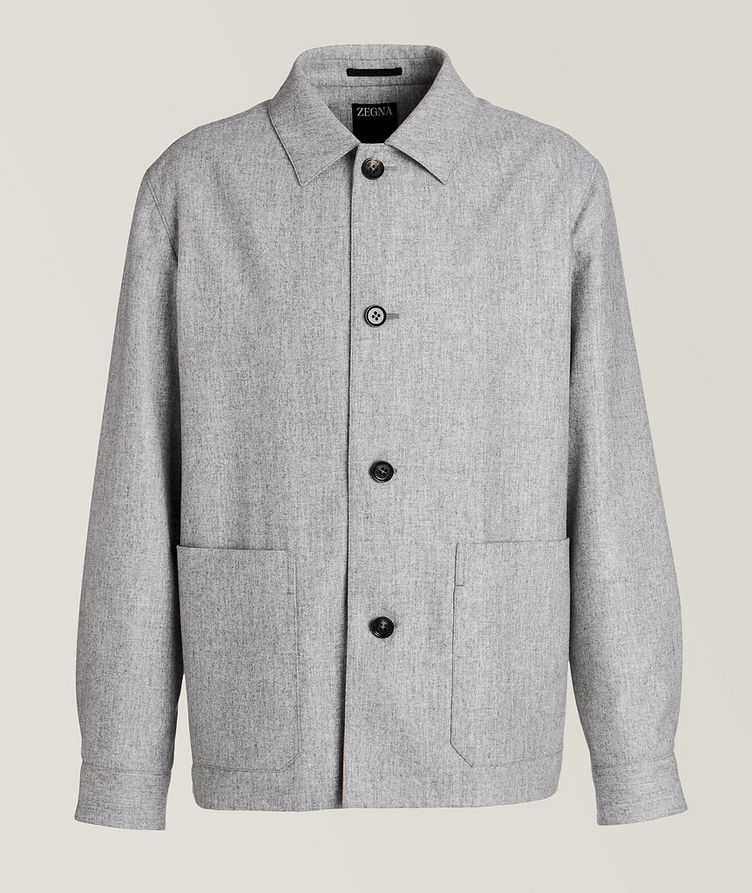 Mélange Wool Chore Jacket image 0